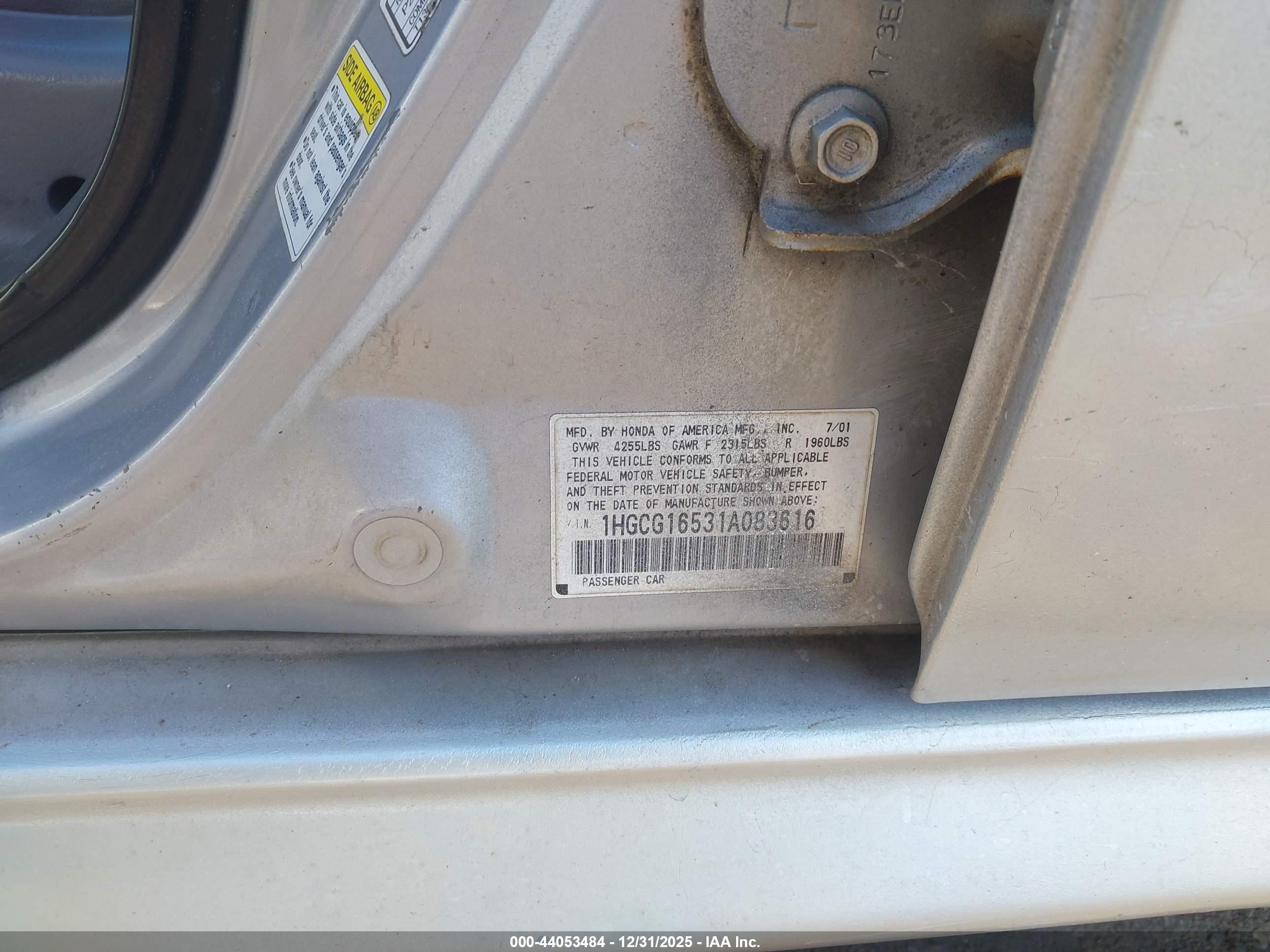 HONDA ACCORD image 9