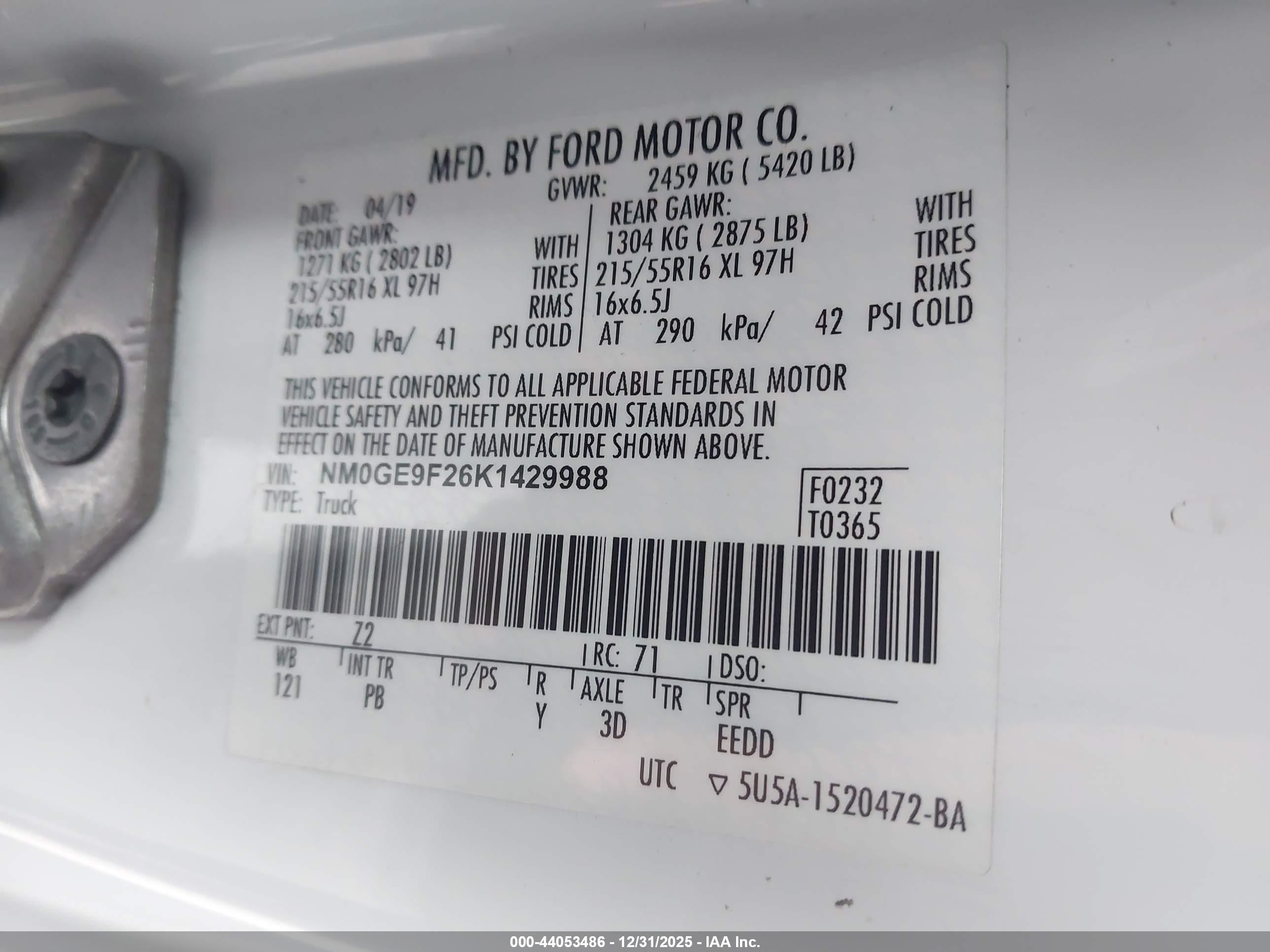 FORD TRANSIT image 9