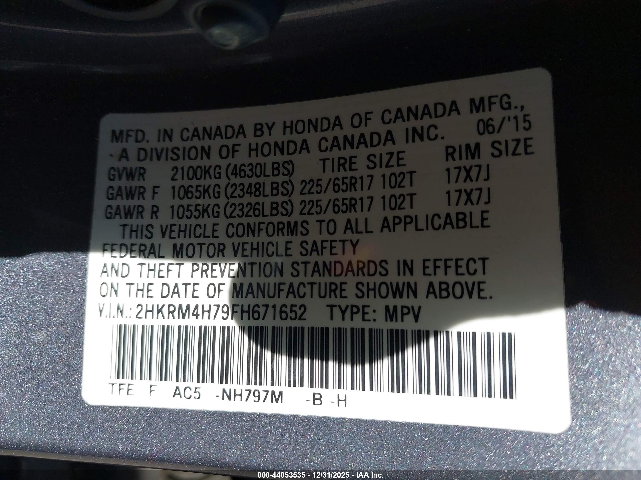 HONDA CR-V image 9