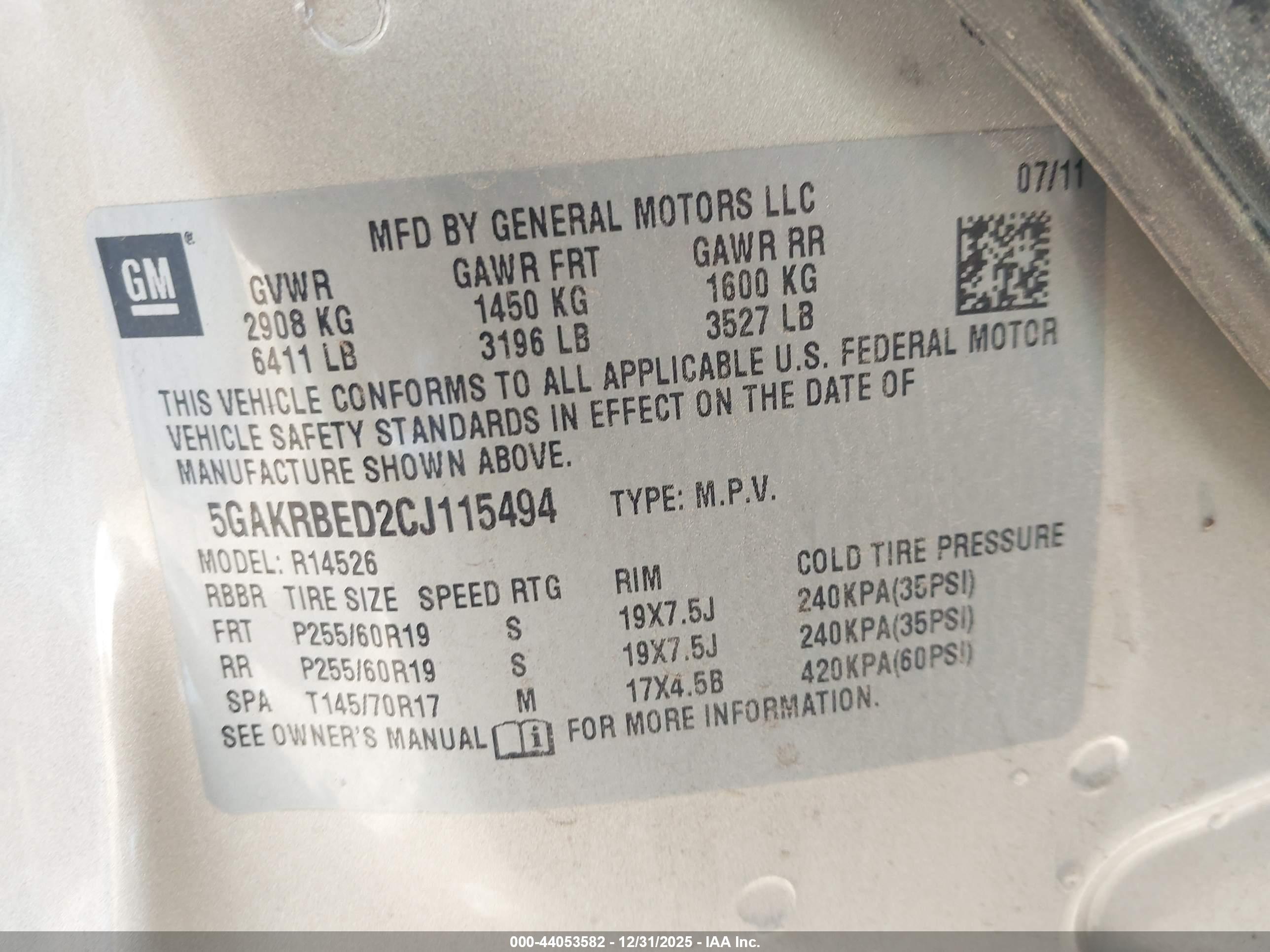 BUICK ENCLAVE image 9
