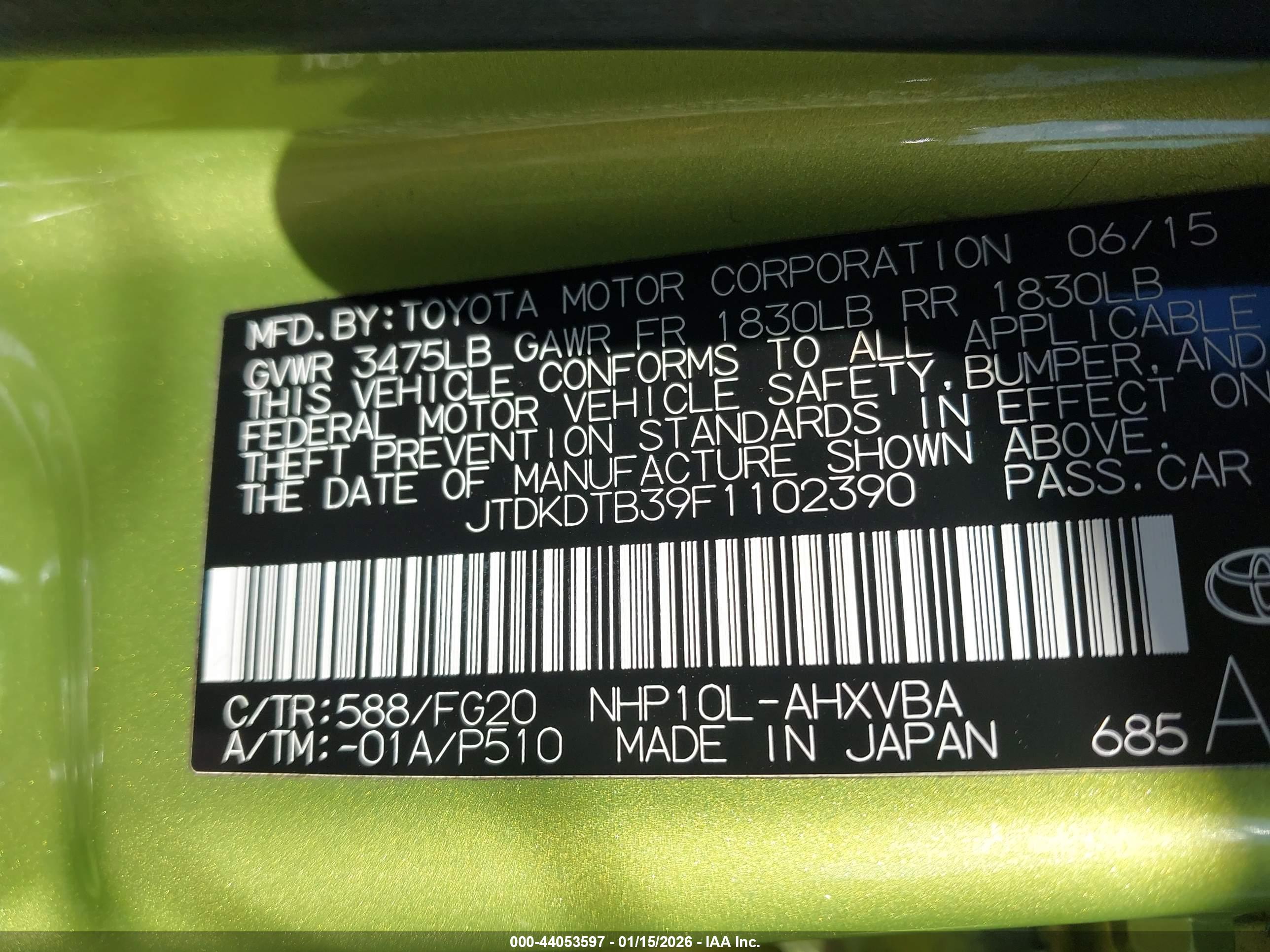 TOYOTA PRIUS image 9