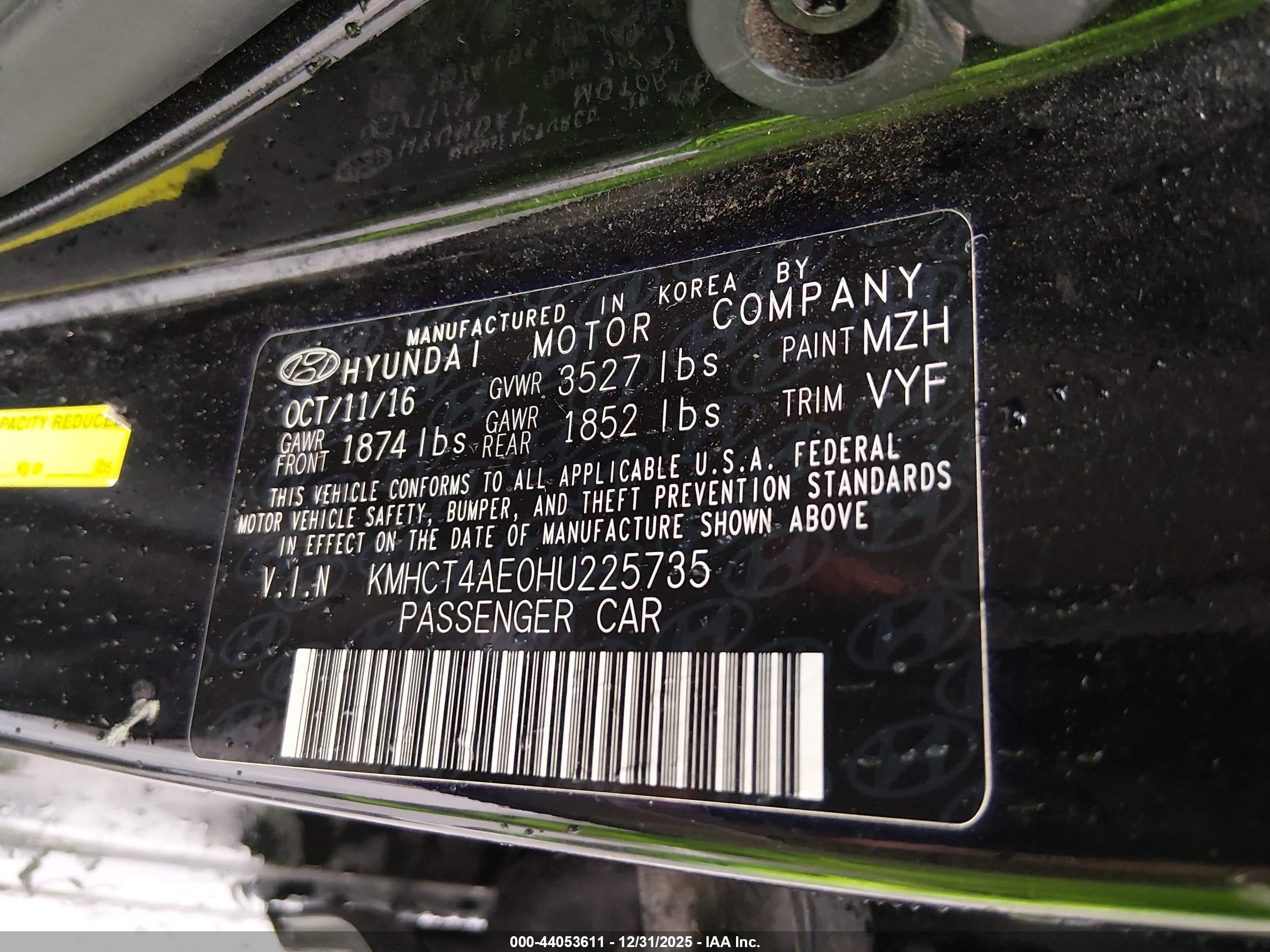 HYUNDAI ACCENT image 9