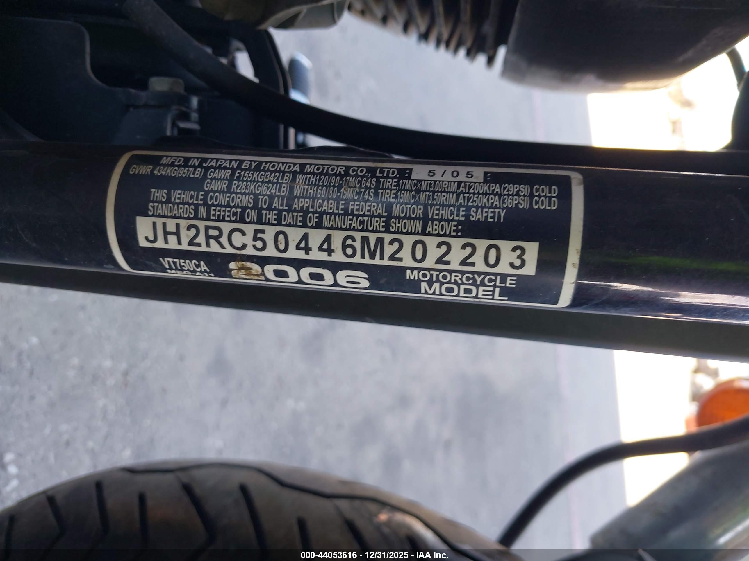 HONDA VT750 image 10