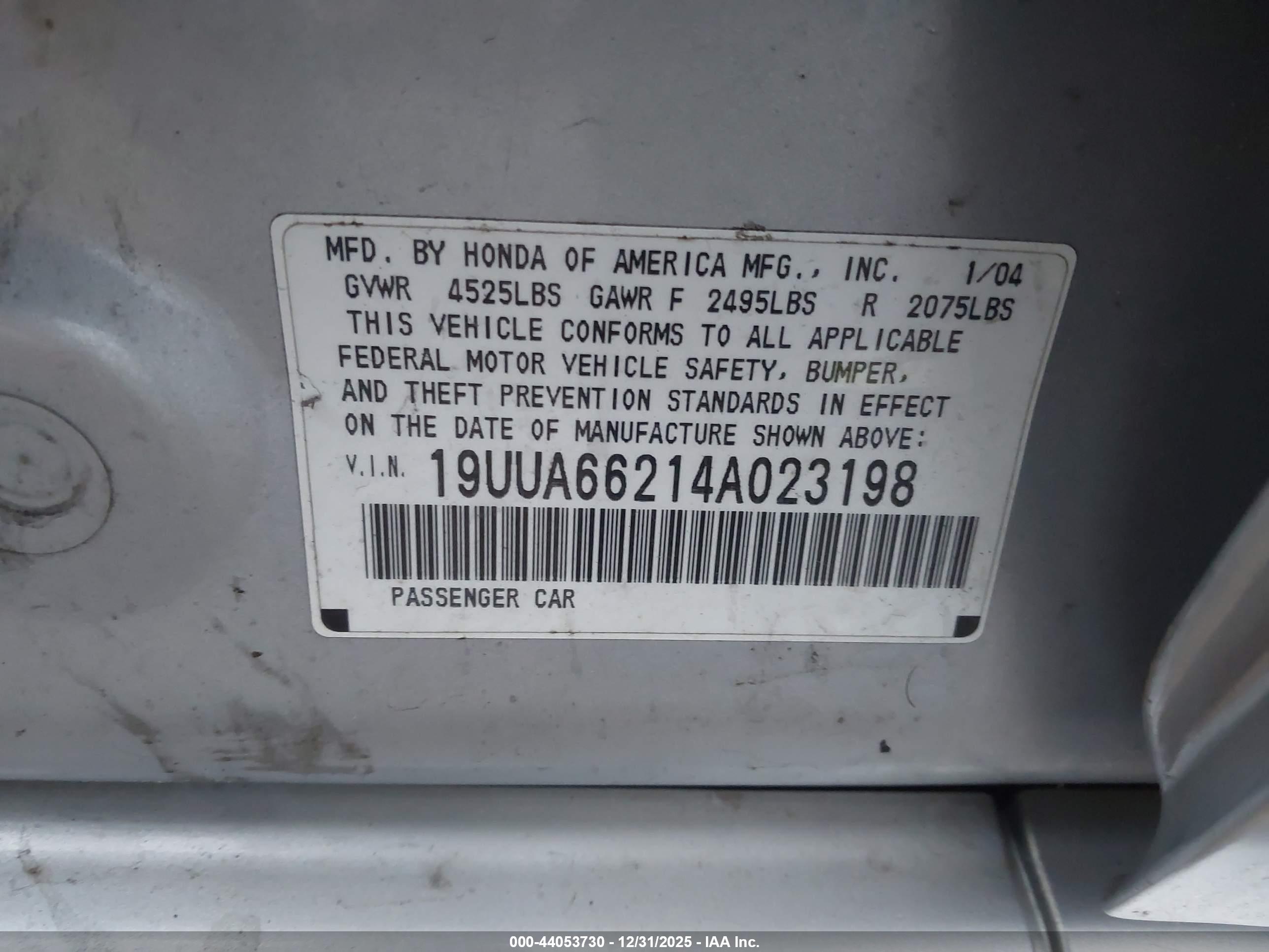 ACURA TL image 9