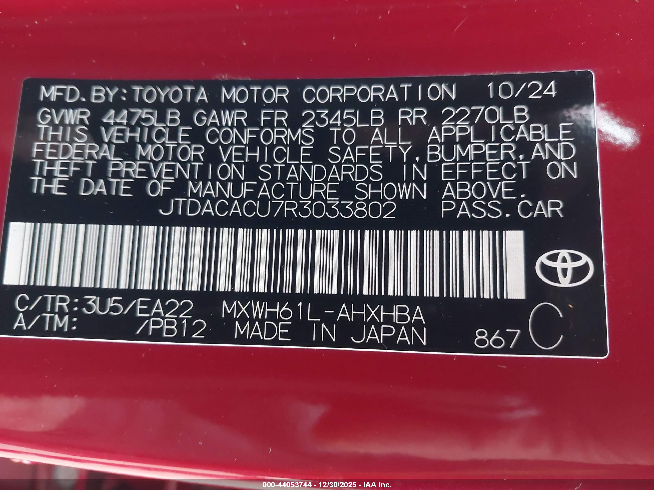 TOYOTA PRIUS image 9