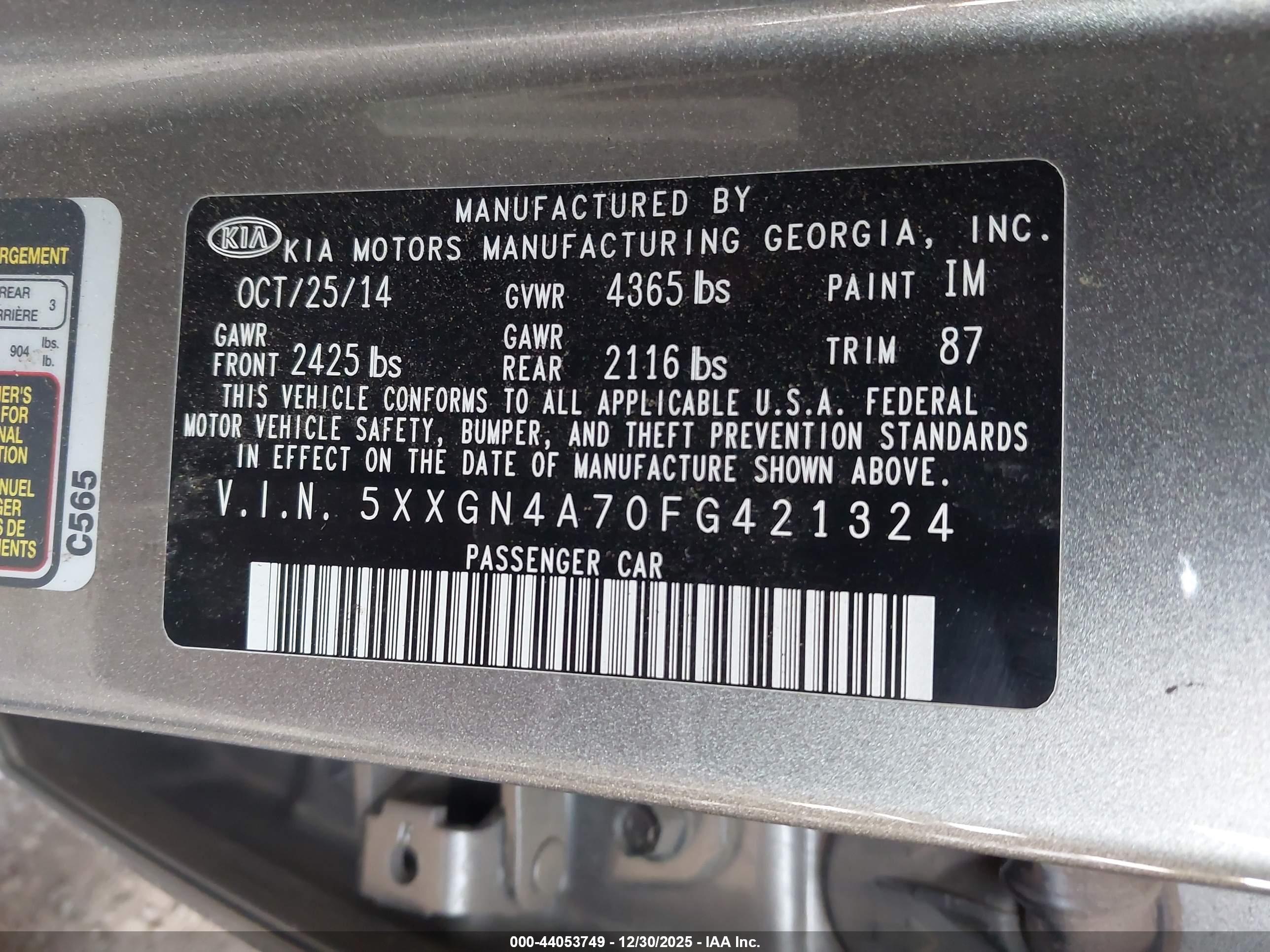 KIA OPTIMA image 9