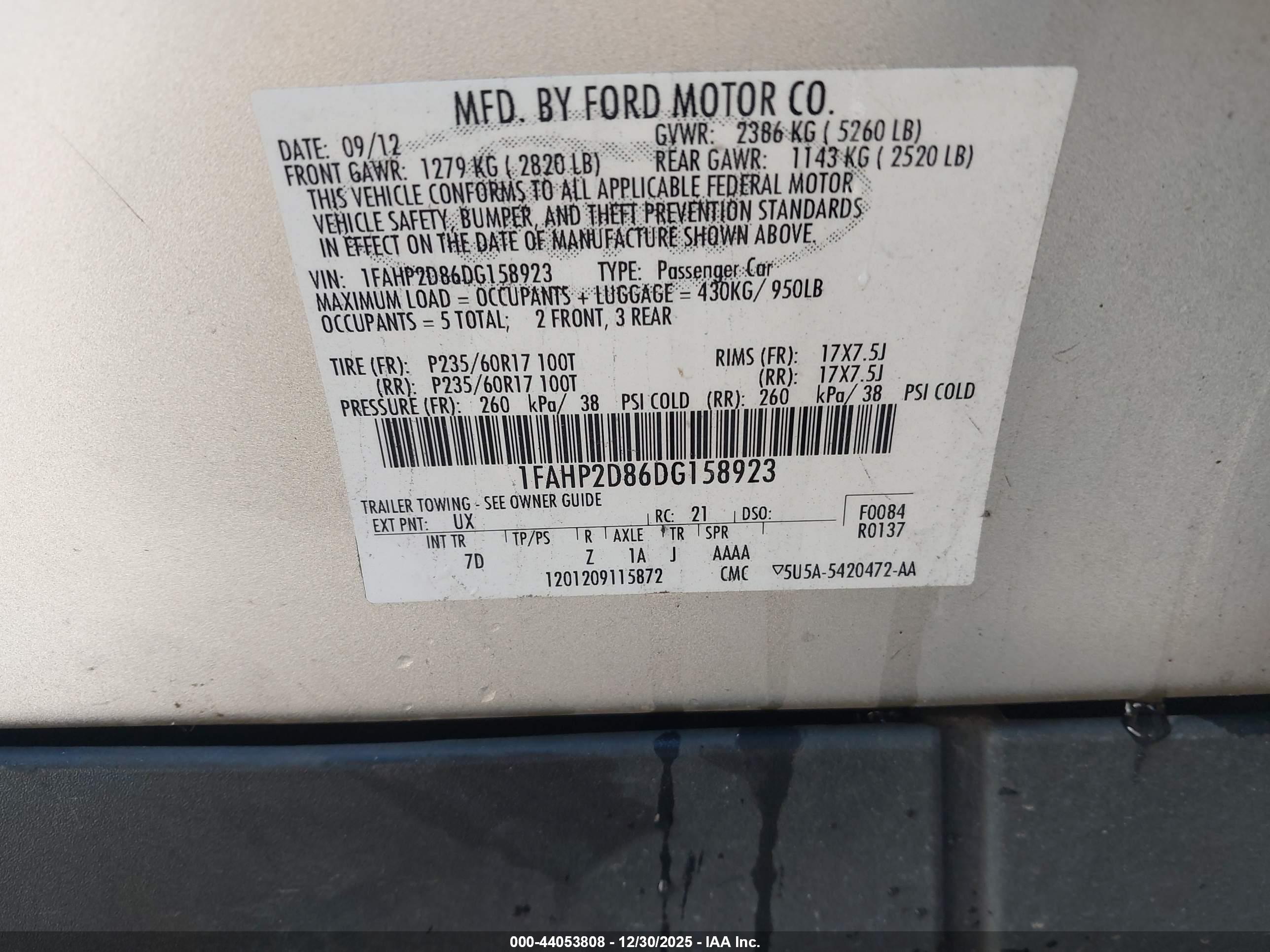 FORD TAURUS image 9