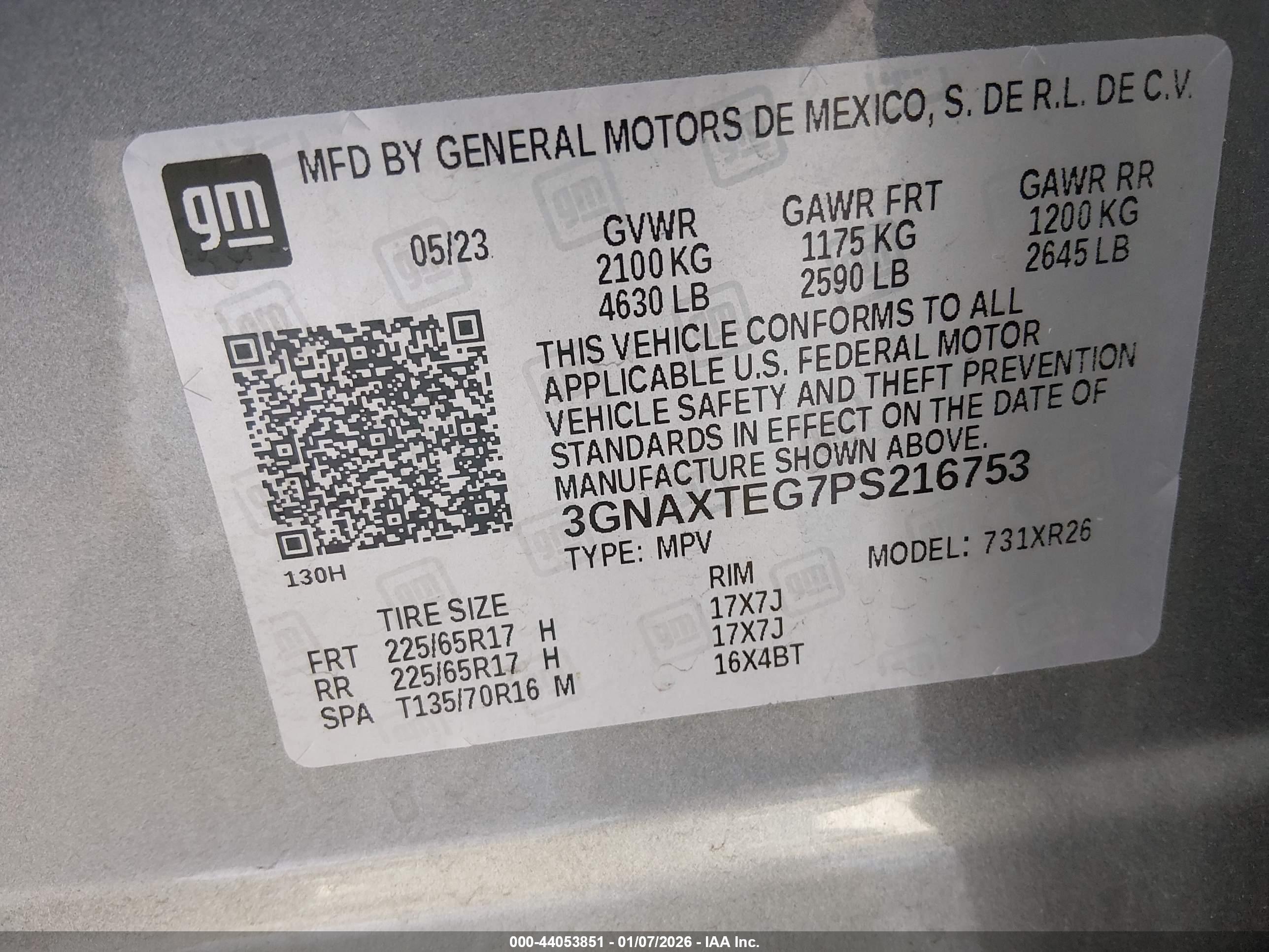 CHEVROLET EQUINOX image 9