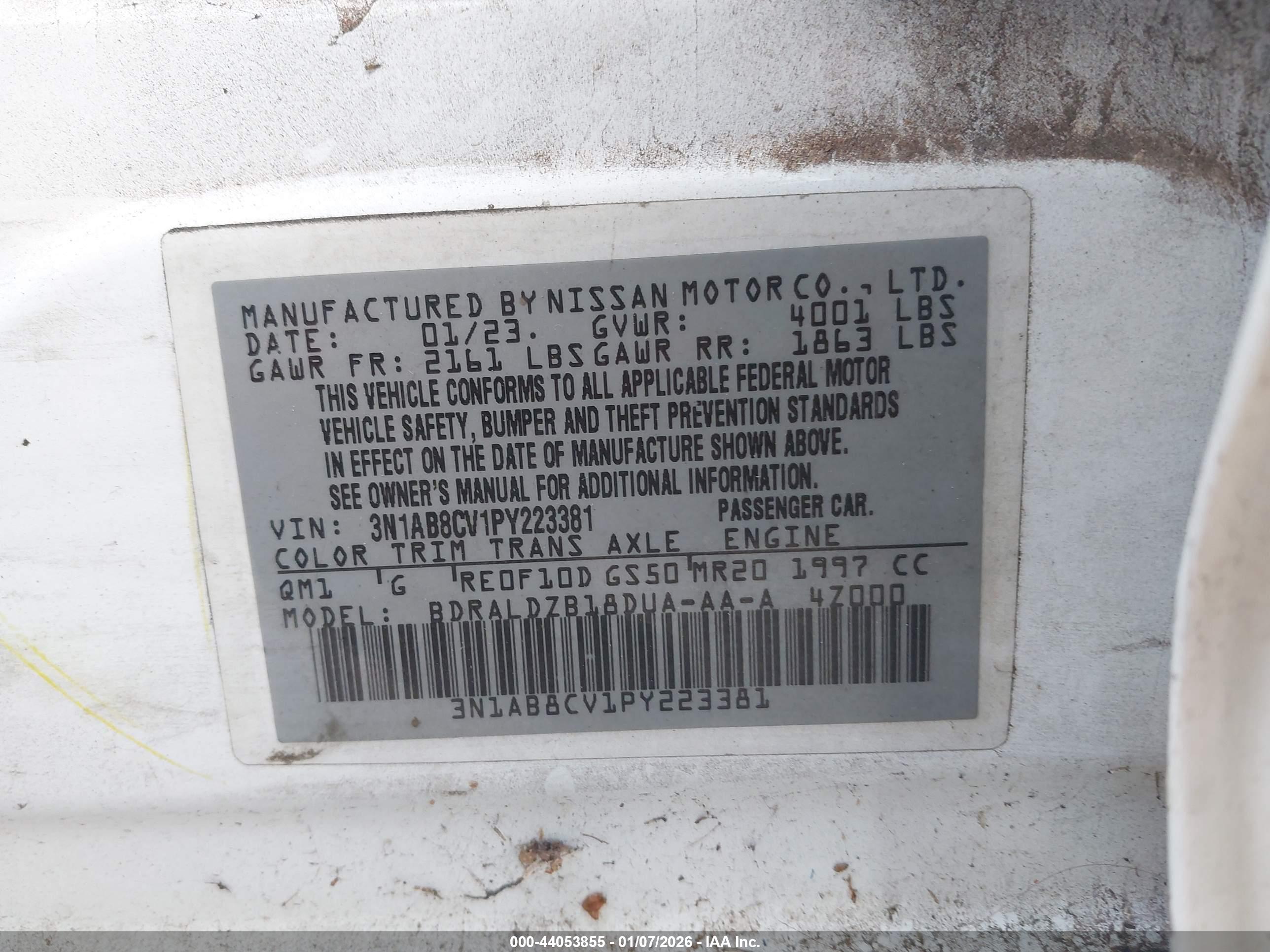 NISSAN SENTRA image 9