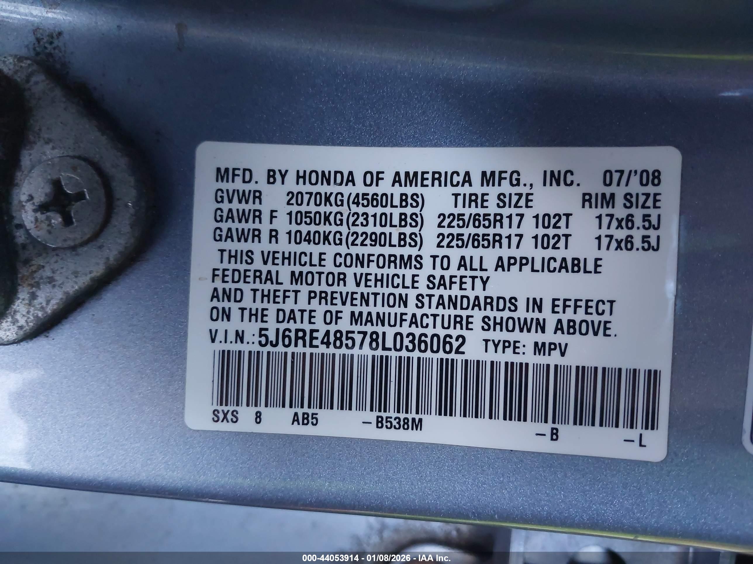 HONDA CR-V image 9