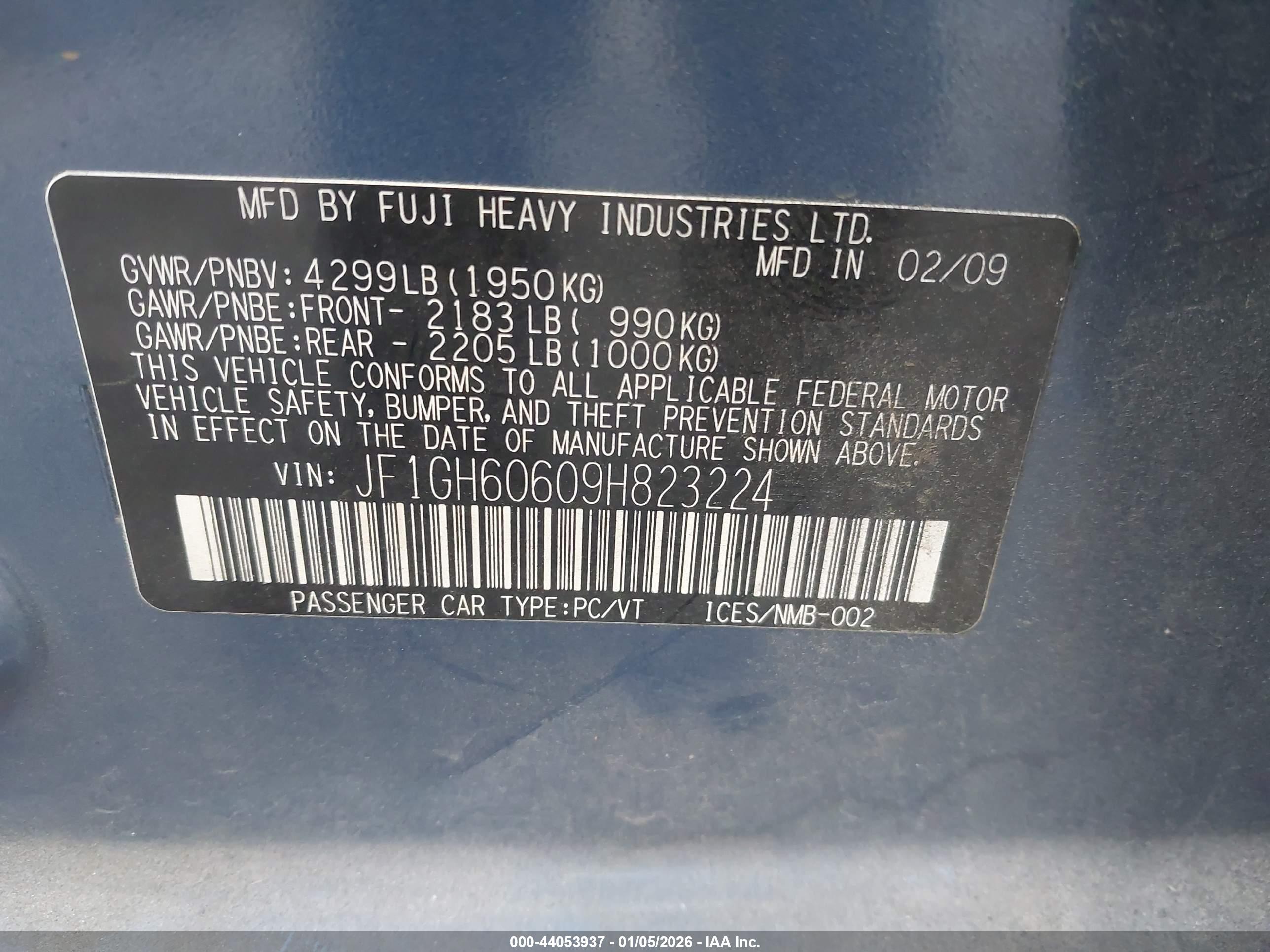 SUBARU IMPREZA image 9