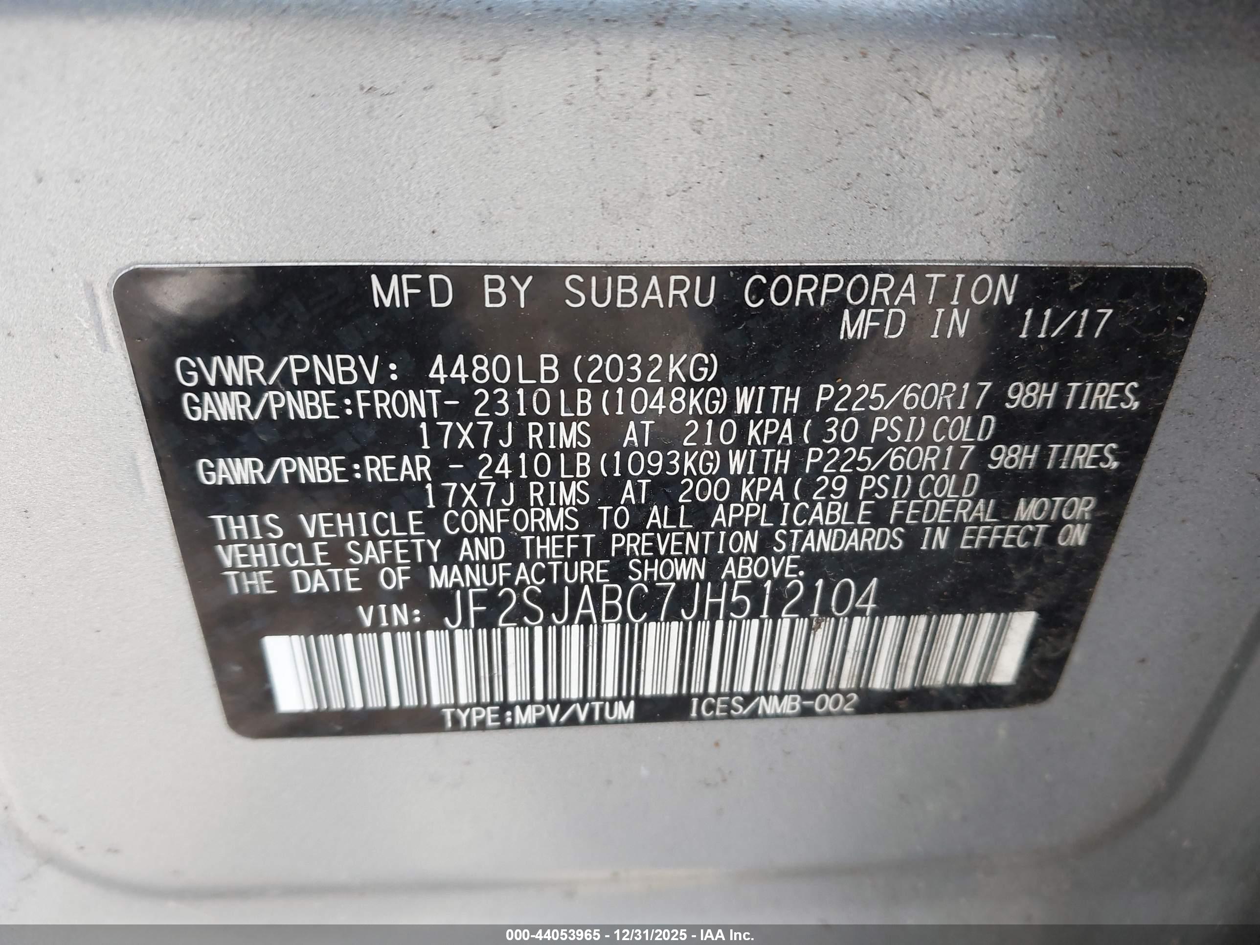 SUBARU FORESTER image 9