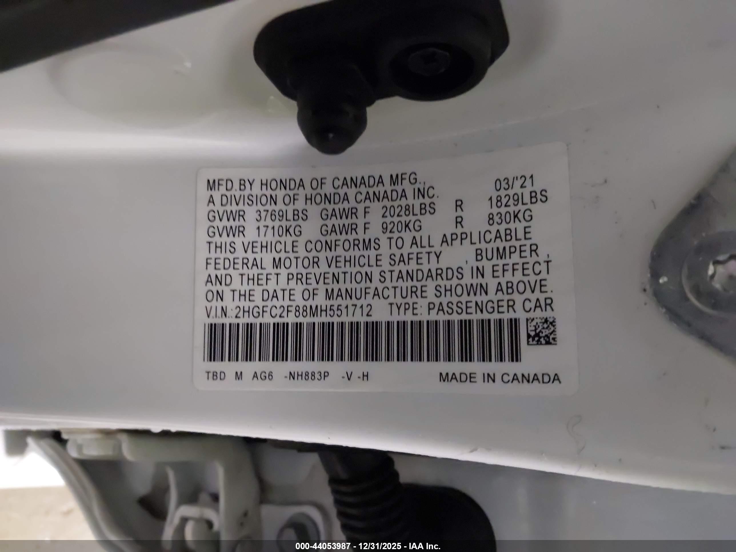 HONDA CIVIC image 9