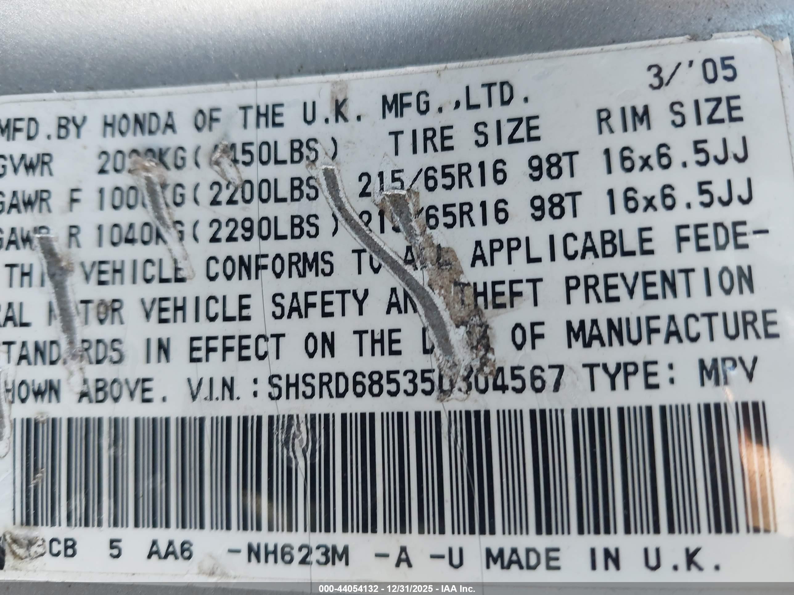 HONDA CR-V image 9