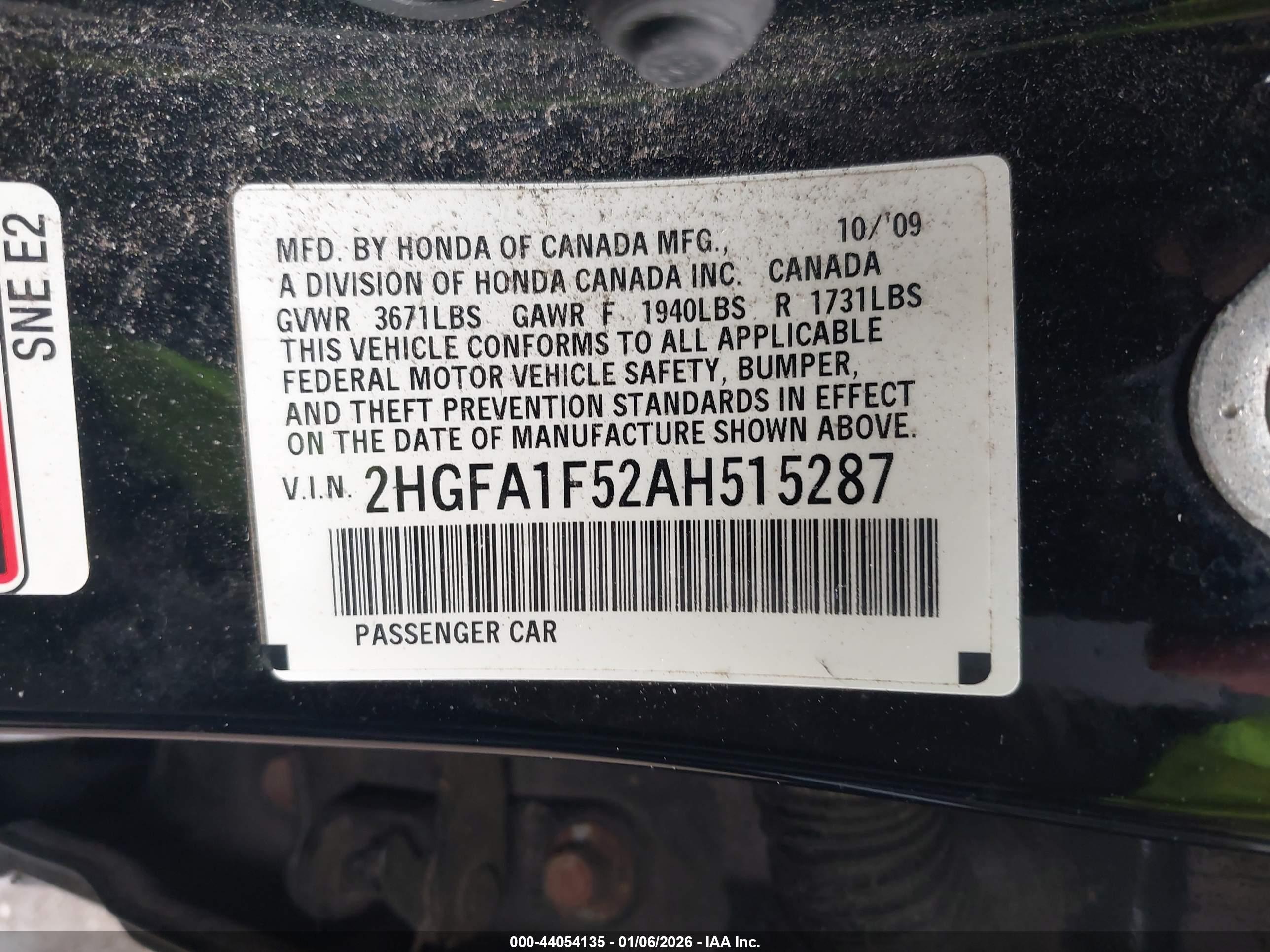 HONDA CIVIC image 9