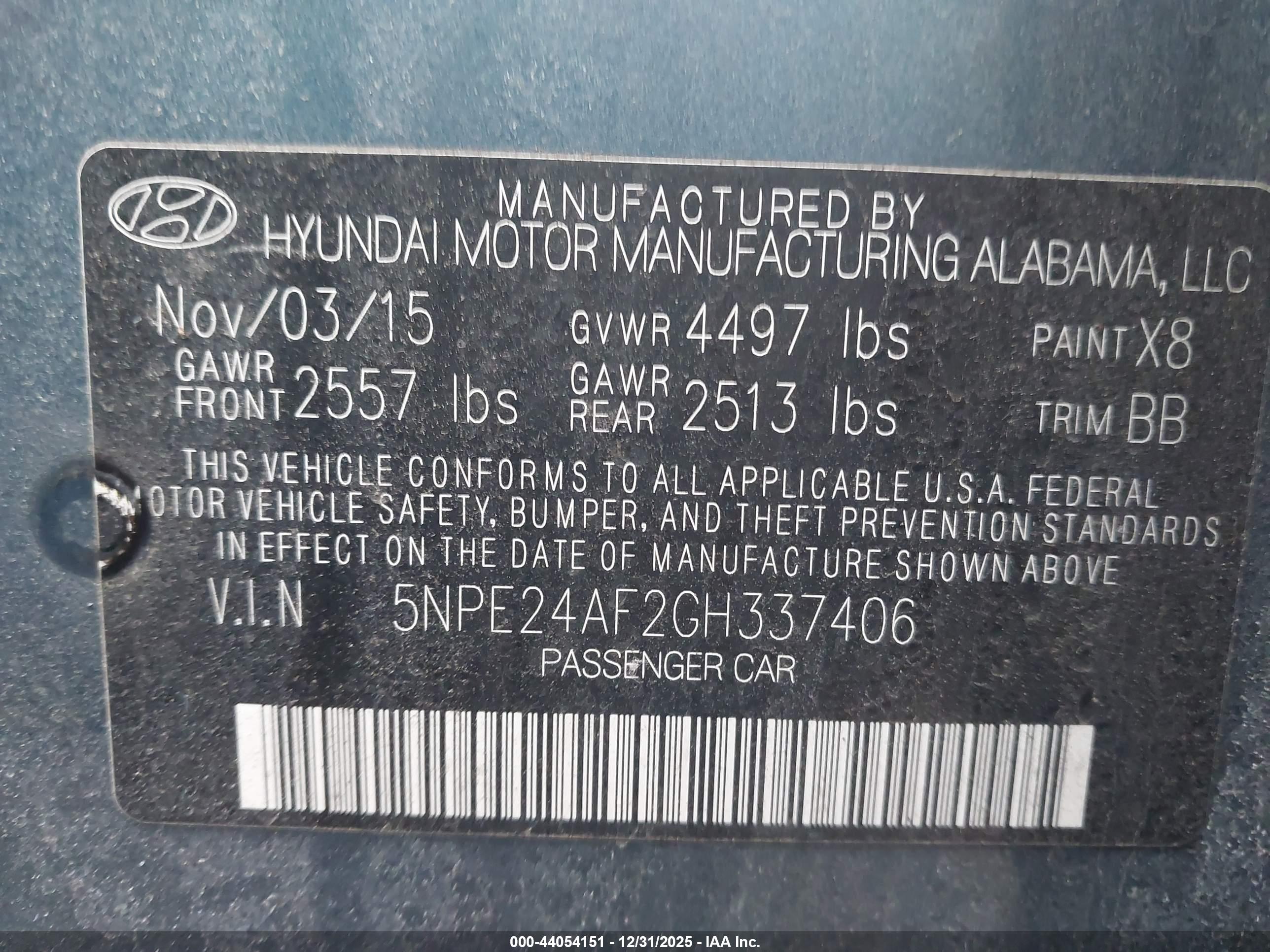 HYUNDAI SONATA image 9