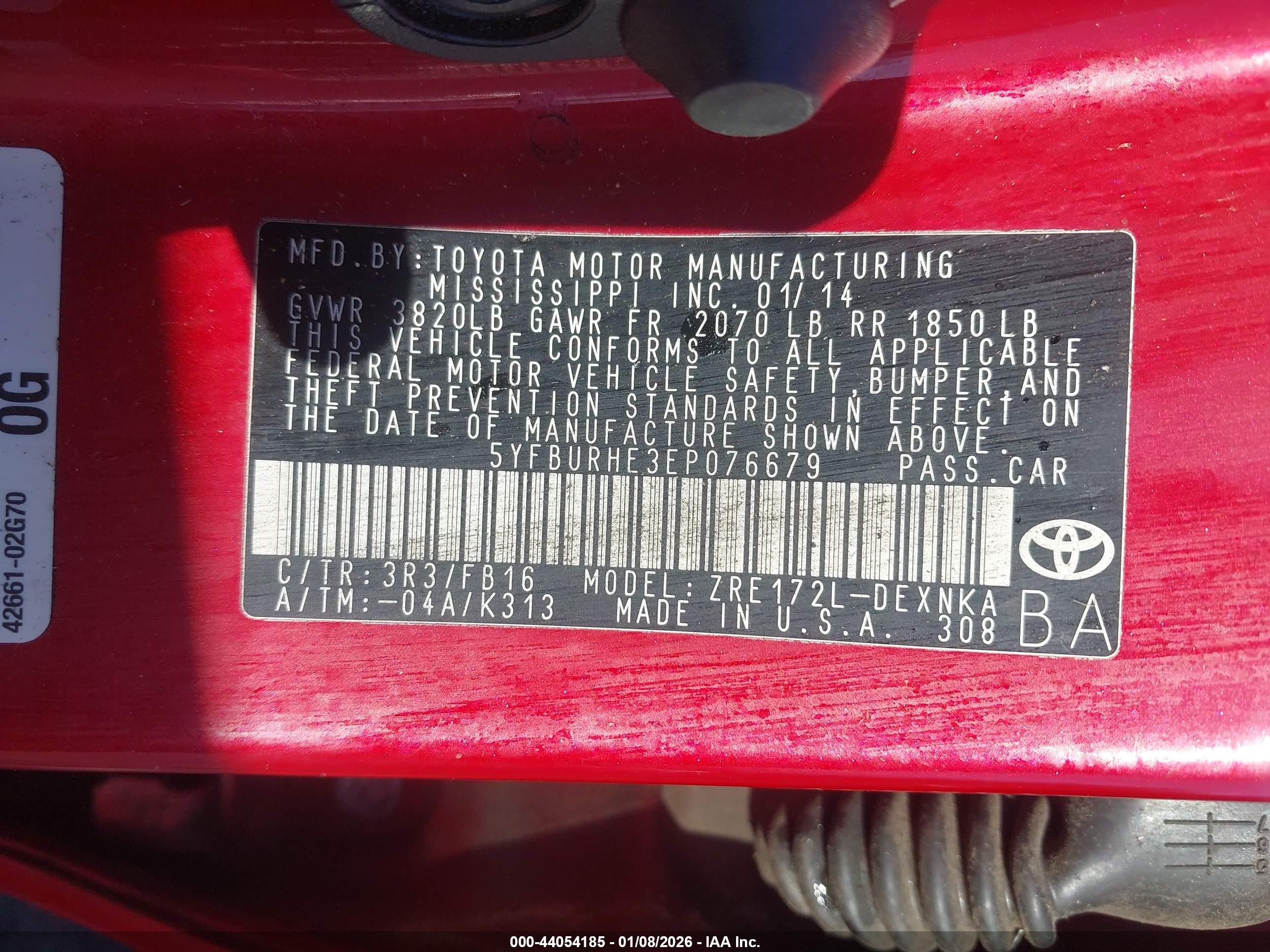 TOYOTA COROLLA image 9