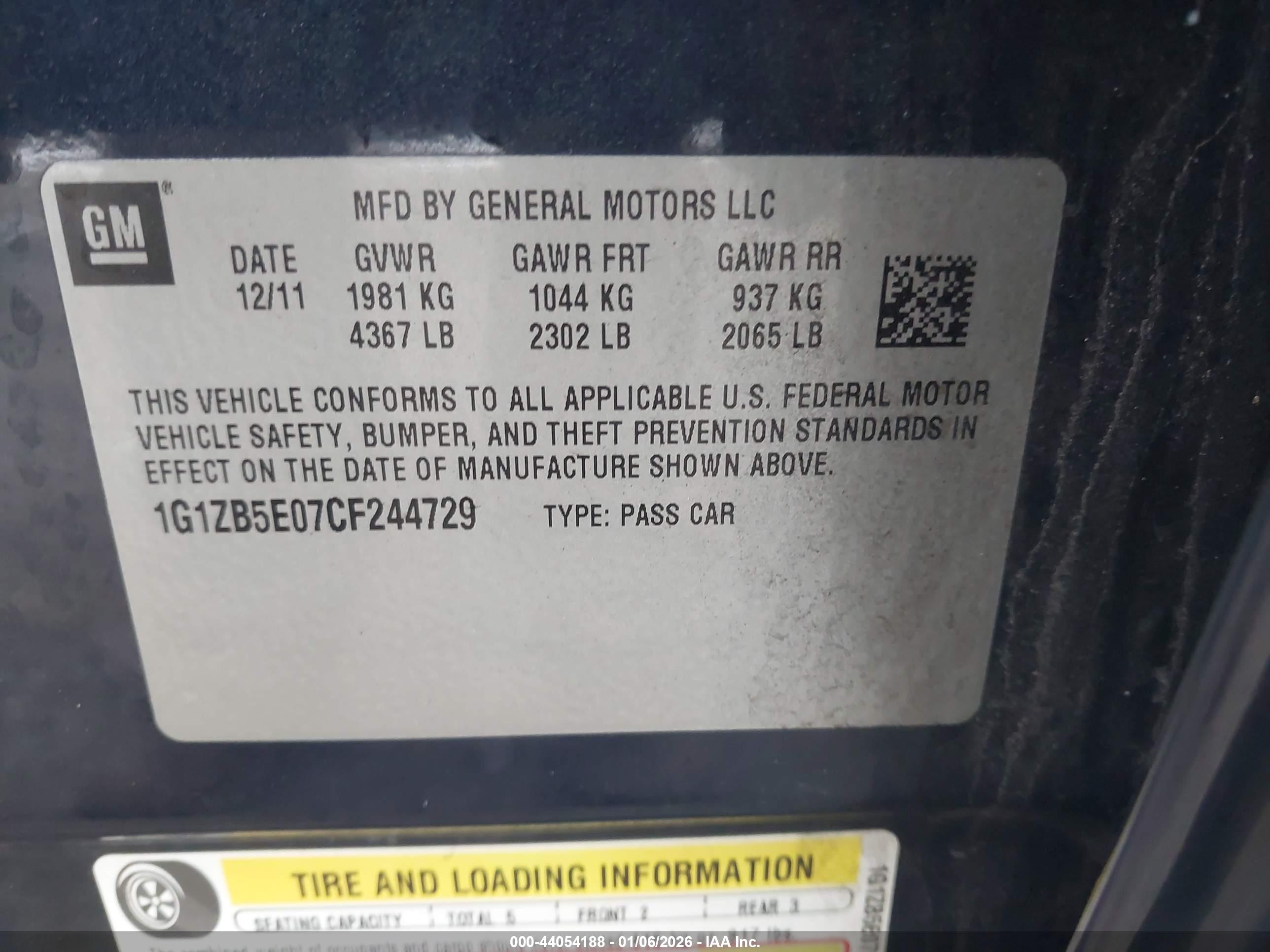 CHEVROLET MALIBU image 9