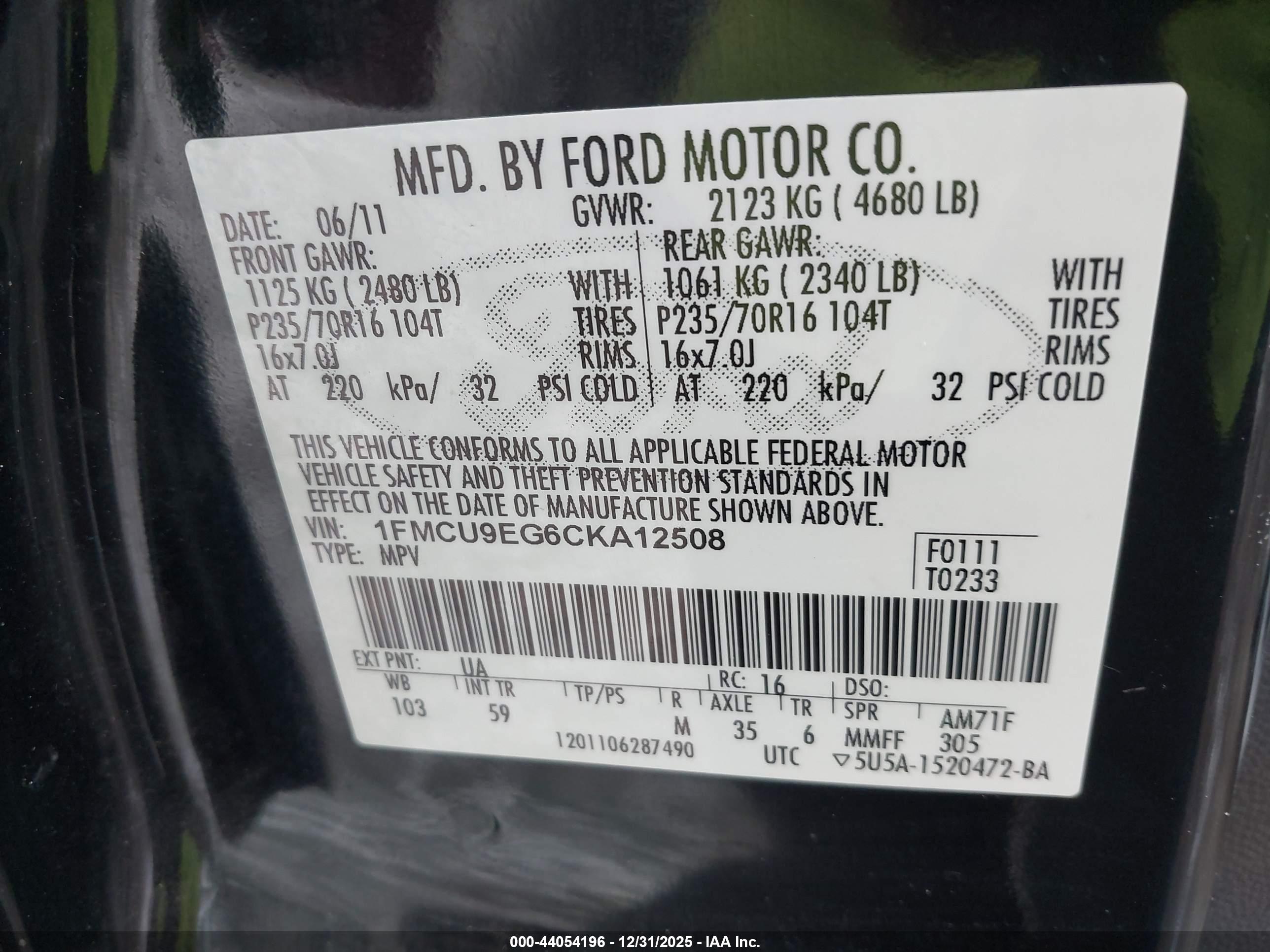 FORD ESCAPE image 9