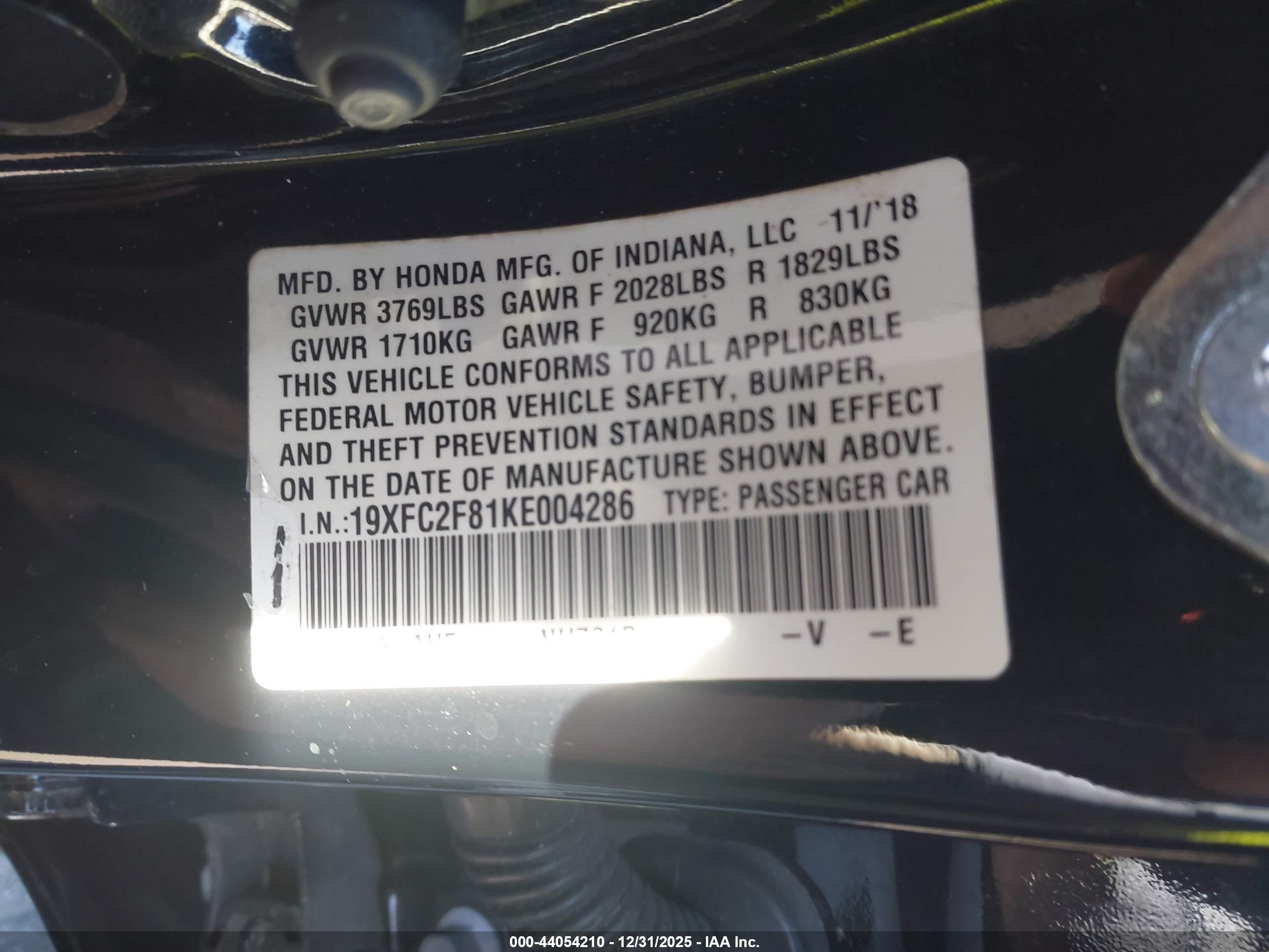 HONDA CIVIC image 9