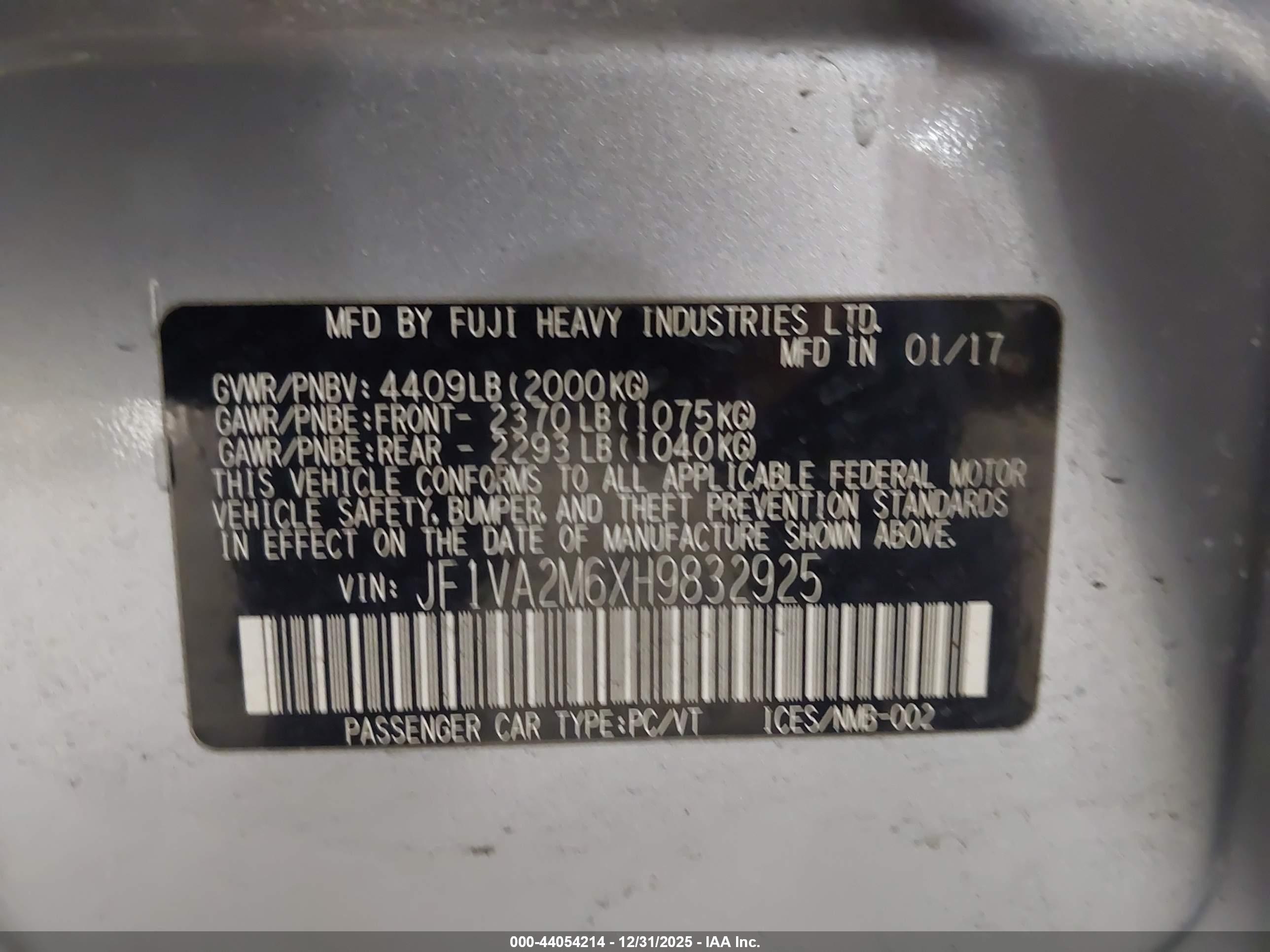 SUBARU WRX image 9
