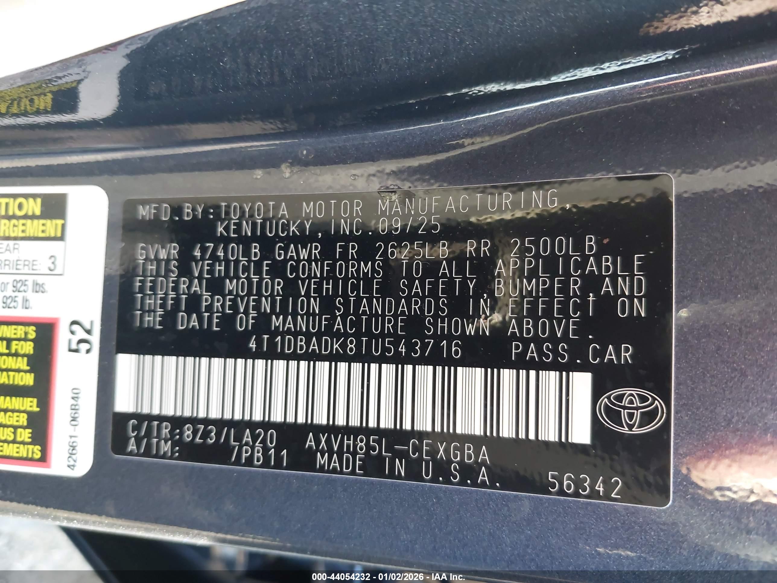 TOYOTA CAMRY image 9