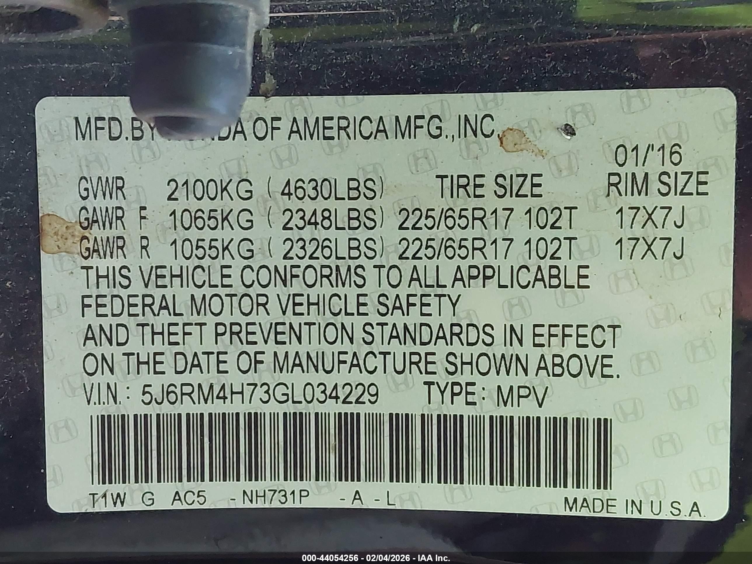 HONDA CR-V image 9
