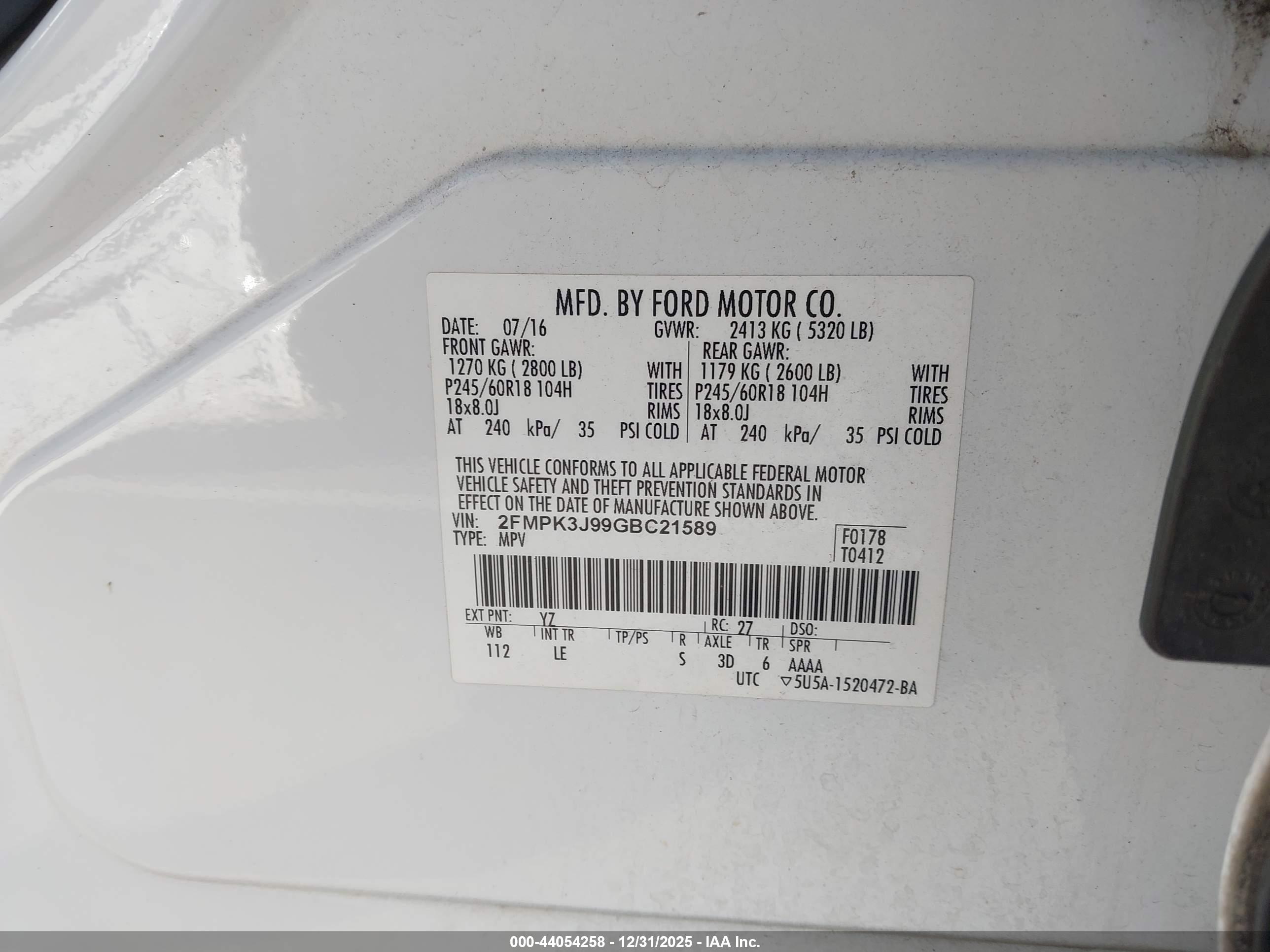 FORD EDGE image 9