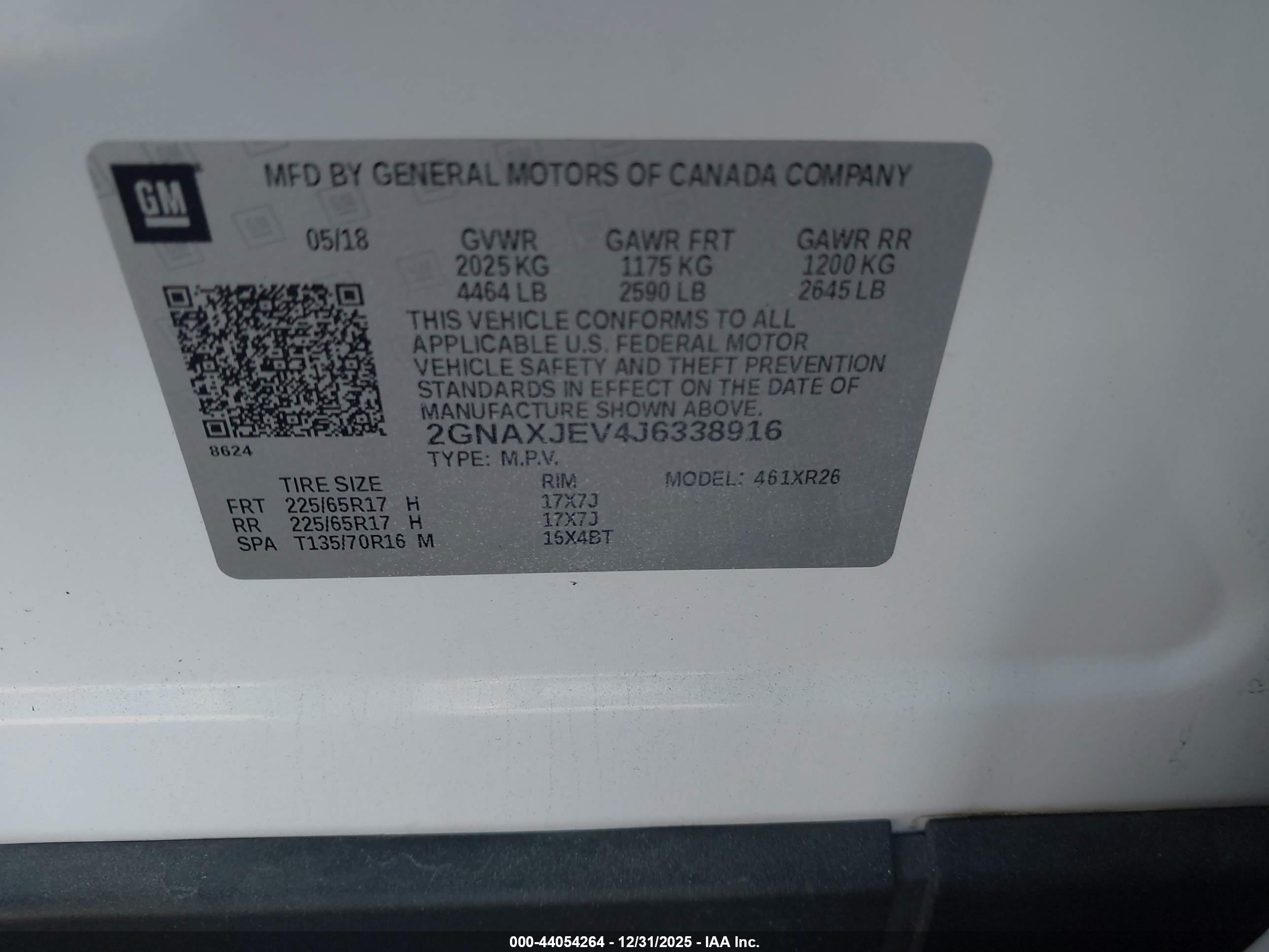 CHEVROLET EQUINOX image 9