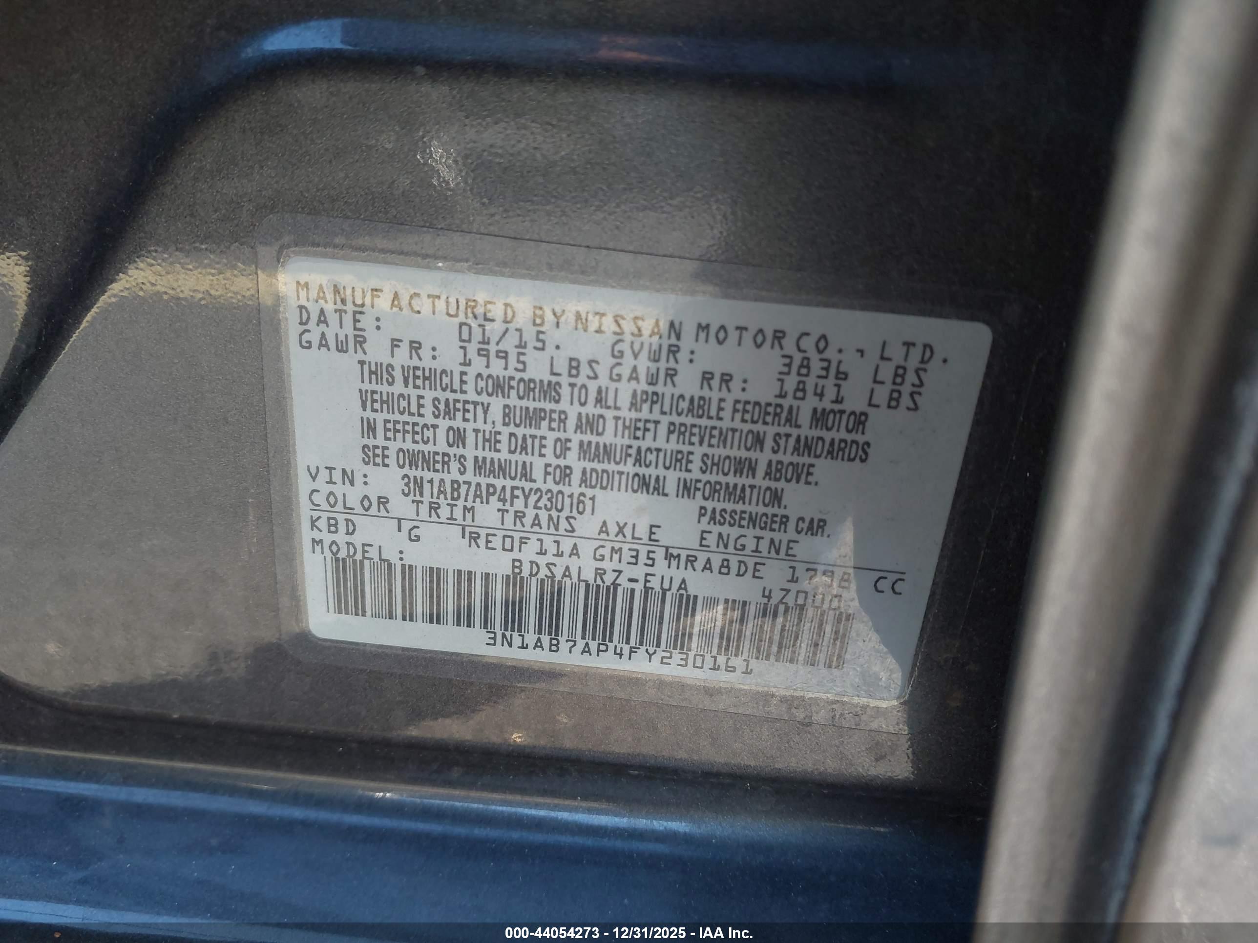 NISSAN SENTRA image 9