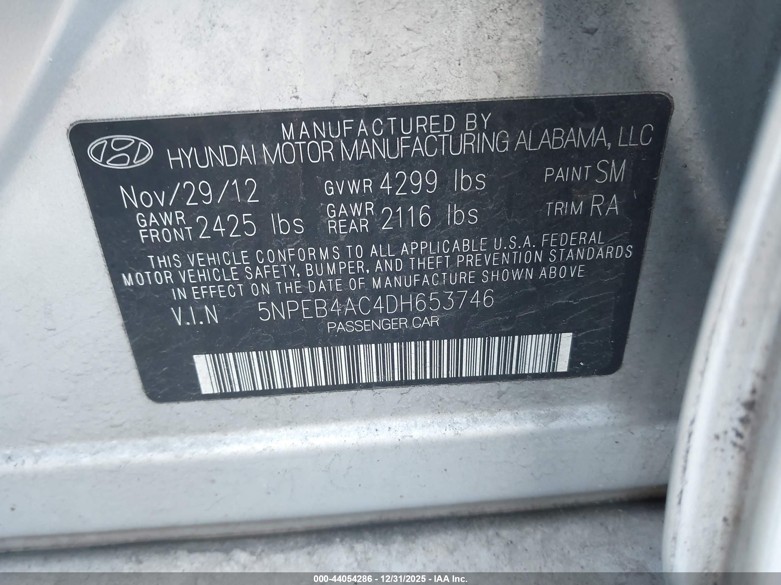 HYUNDAI SONATA image 9