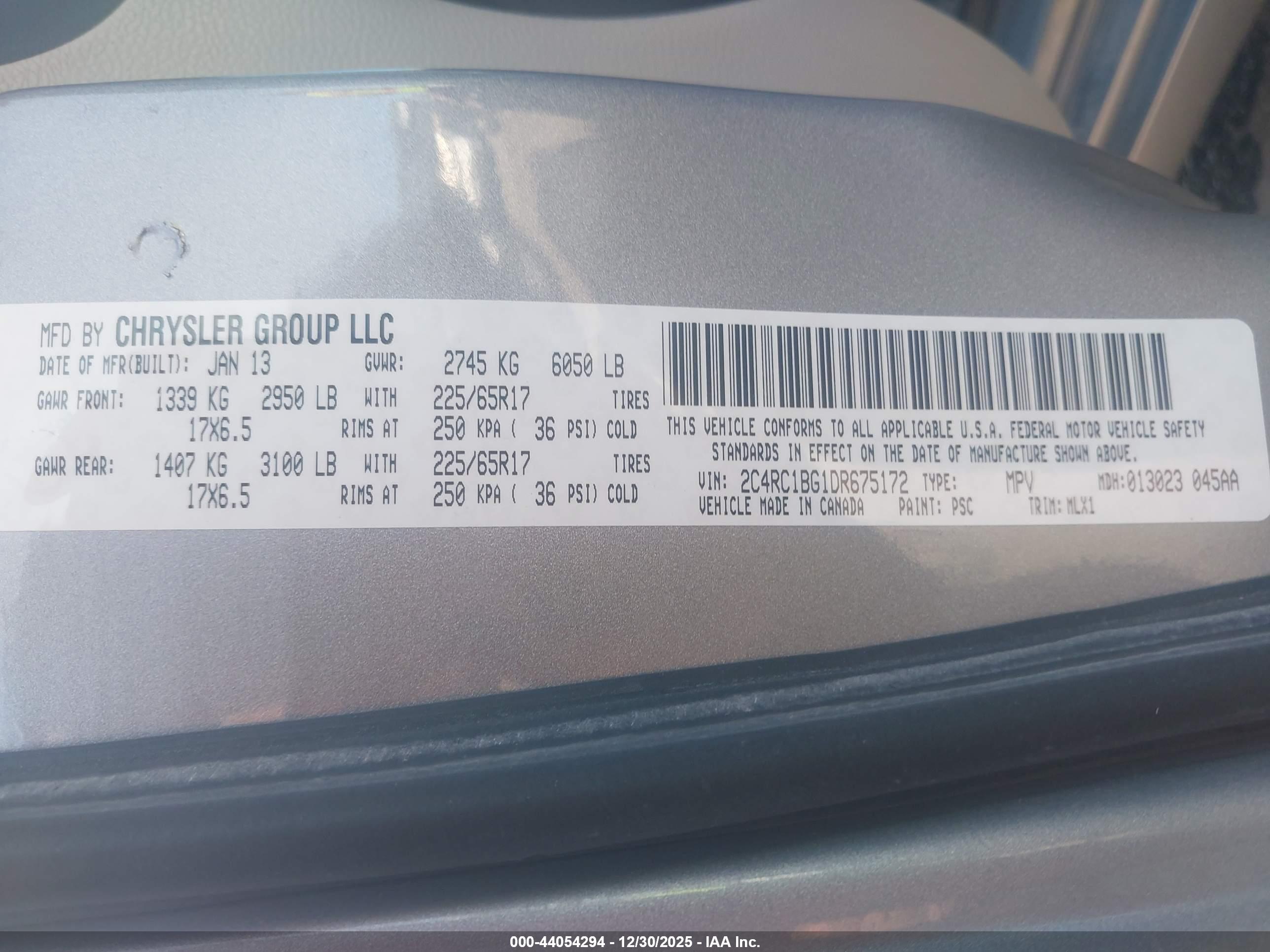 CHRYSLER TOWN image 9