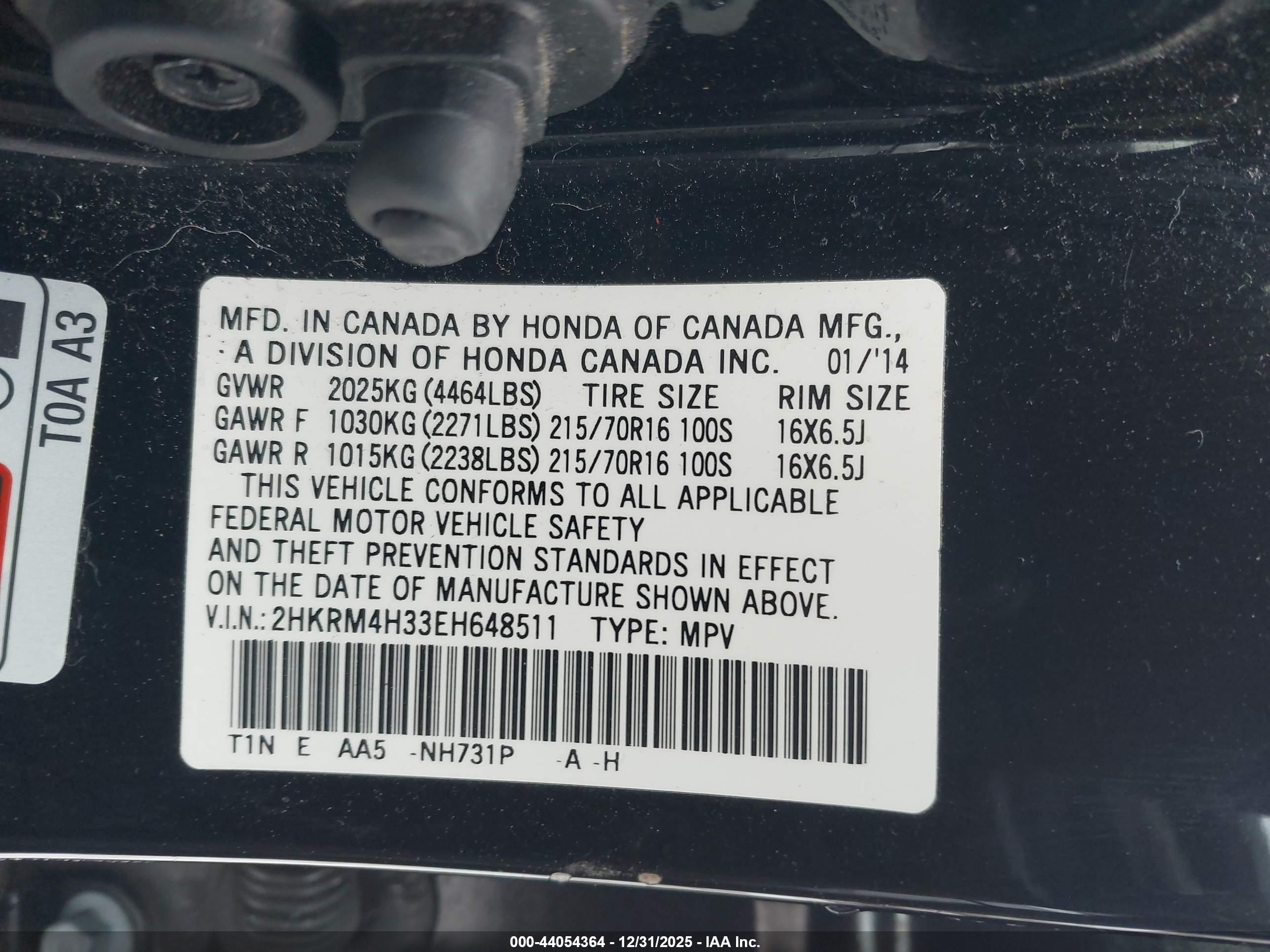 HONDA CR-V image 9
