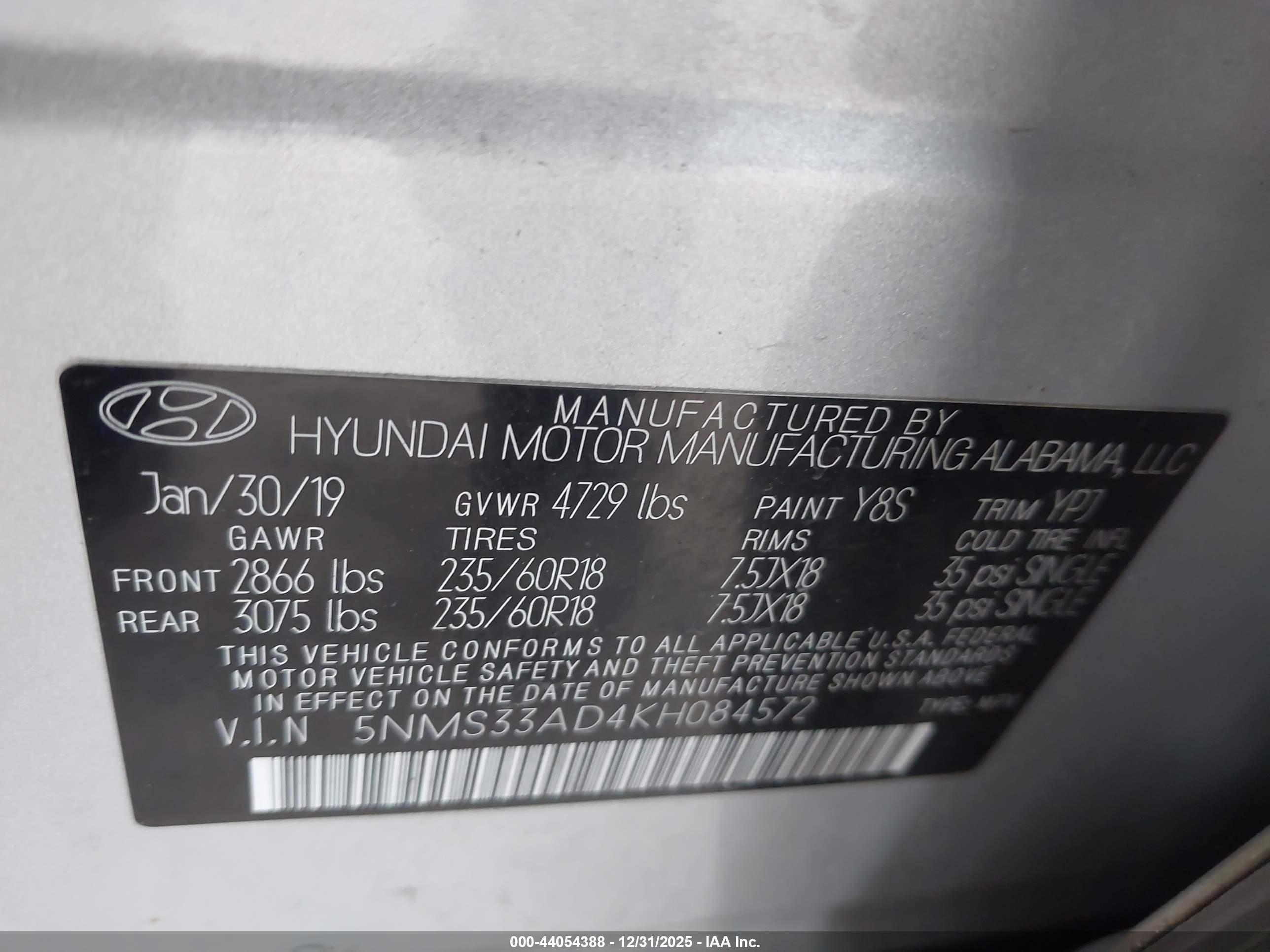 HYUNDAI SANTA image 9