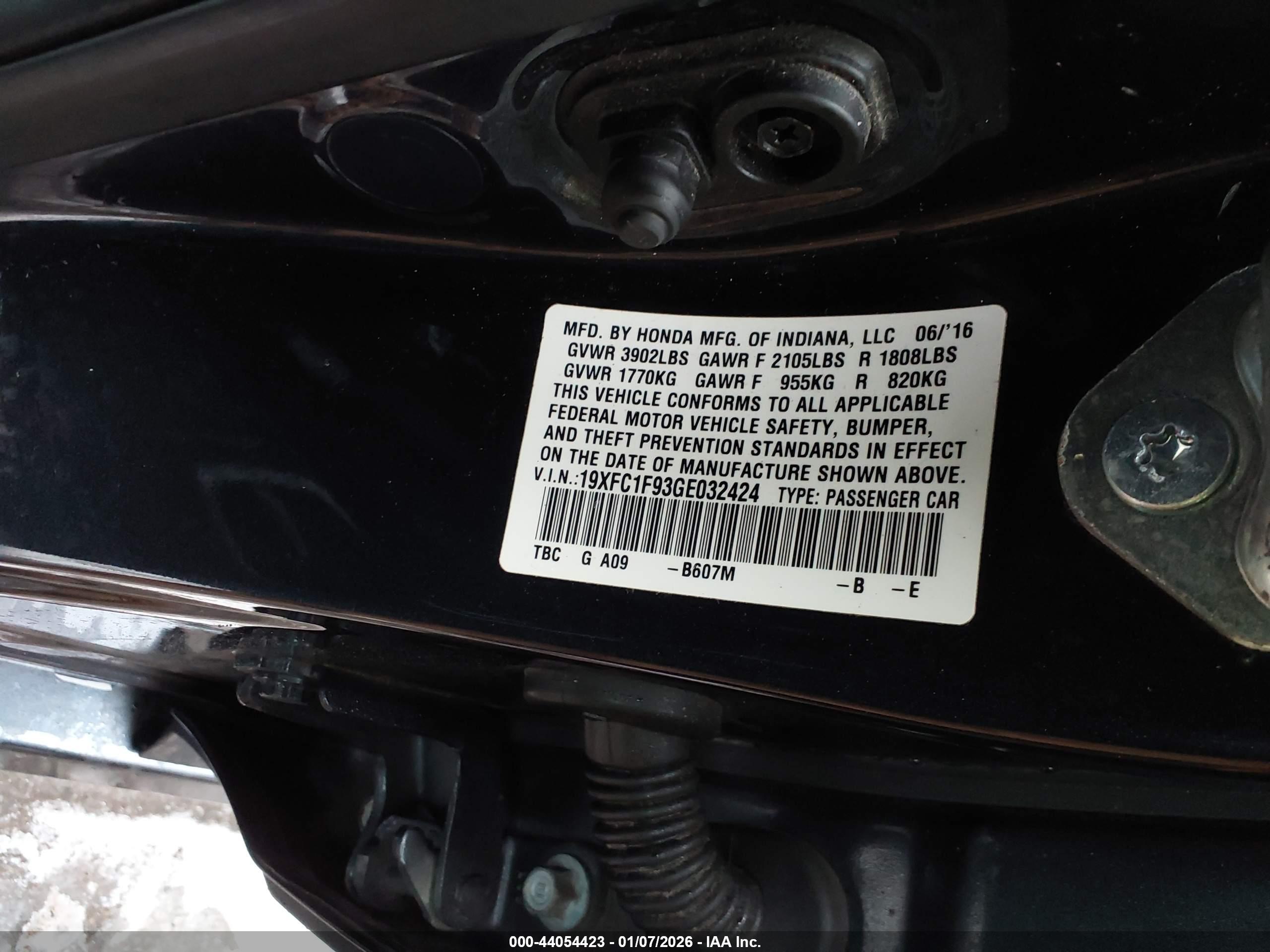 HONDA CIVIC image 9