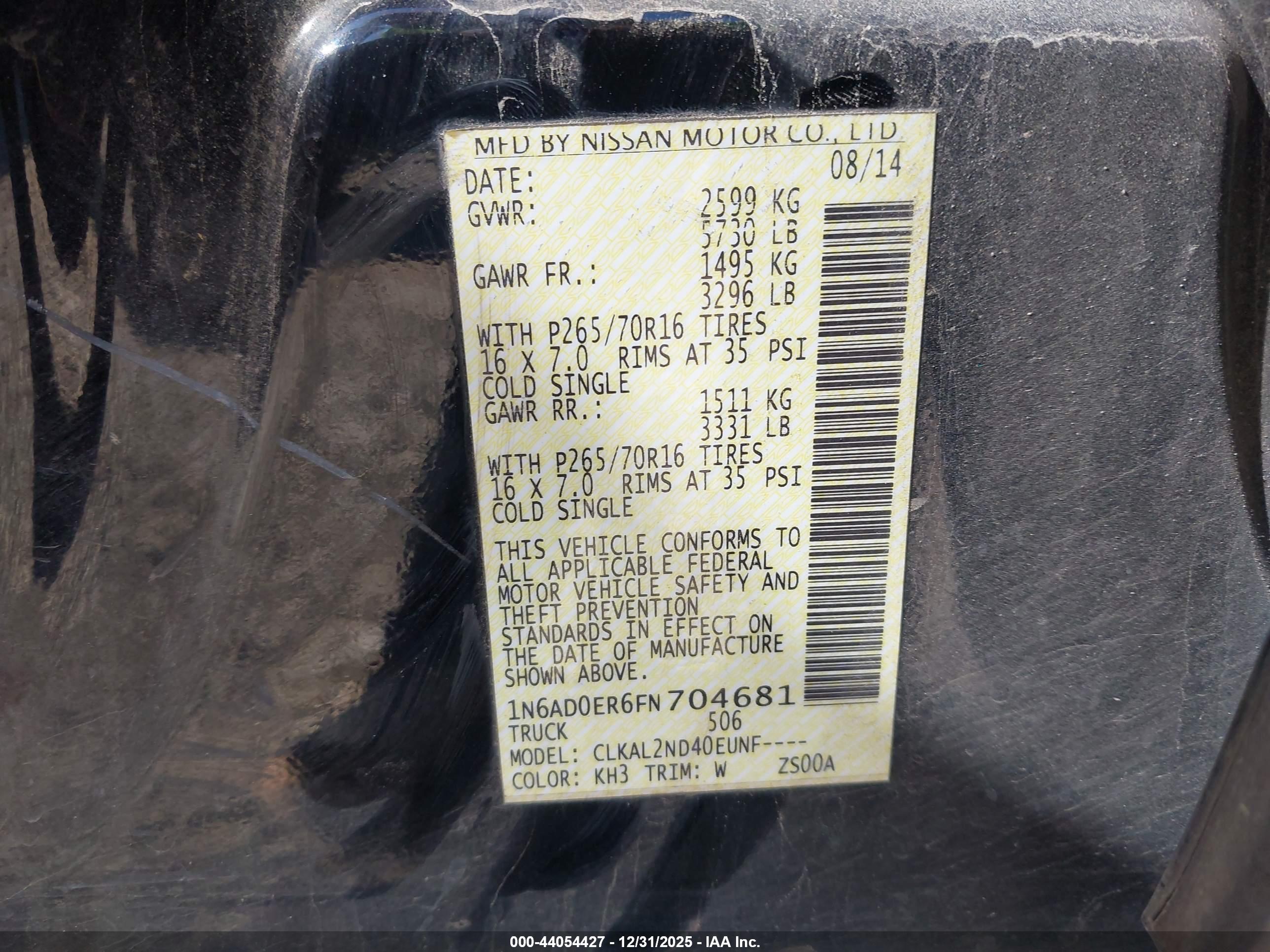 NISSAN FRONTIER image 9