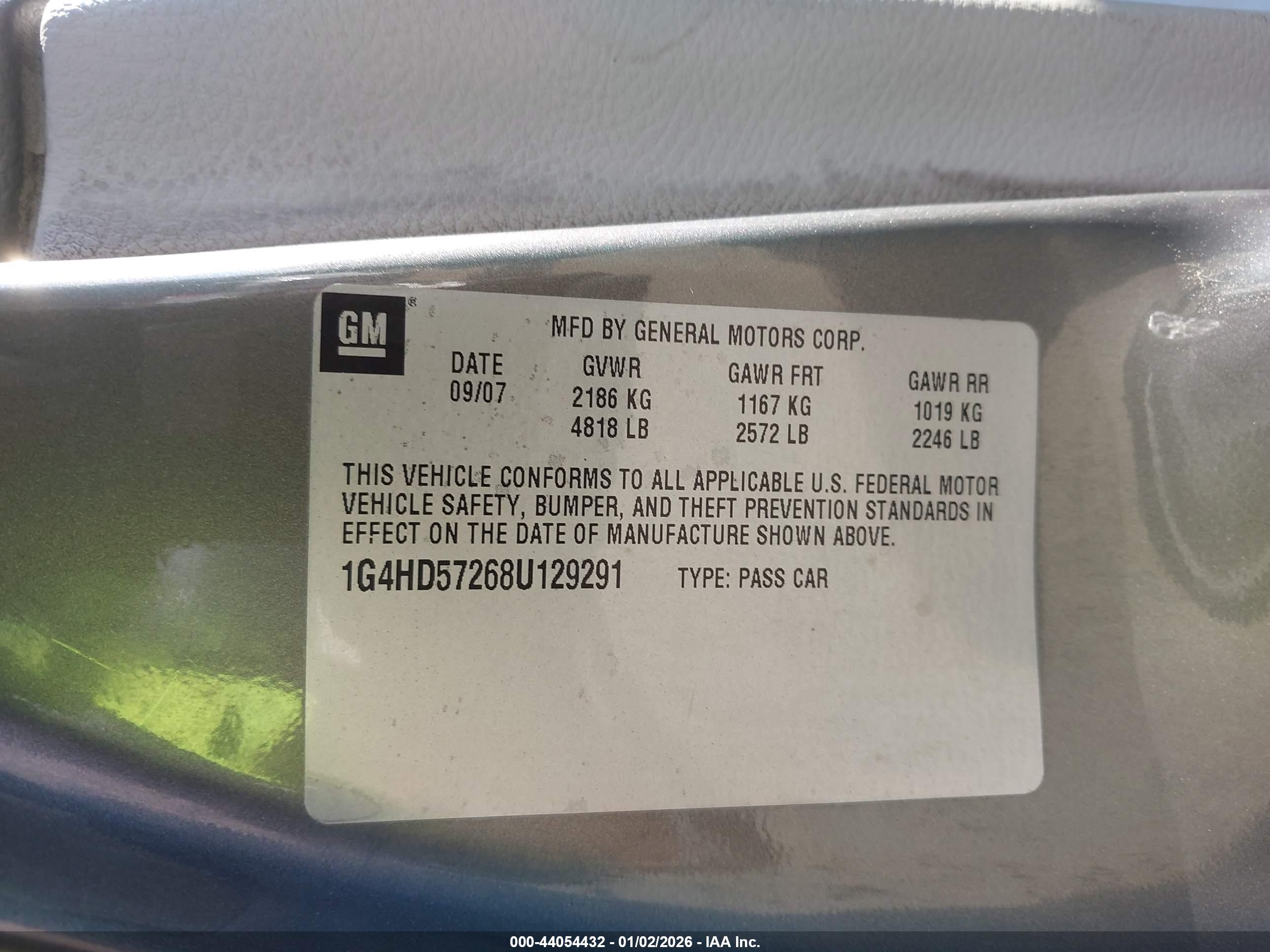BUICK LUCERNE image 9