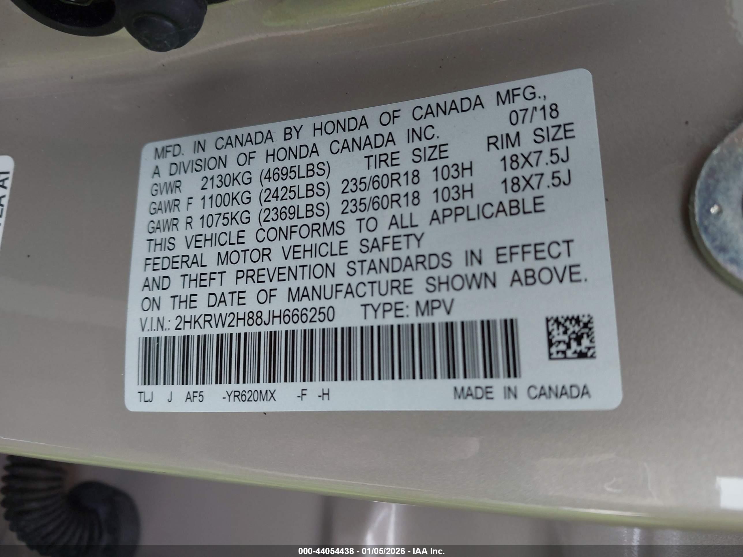 HONDA CR-V image 9