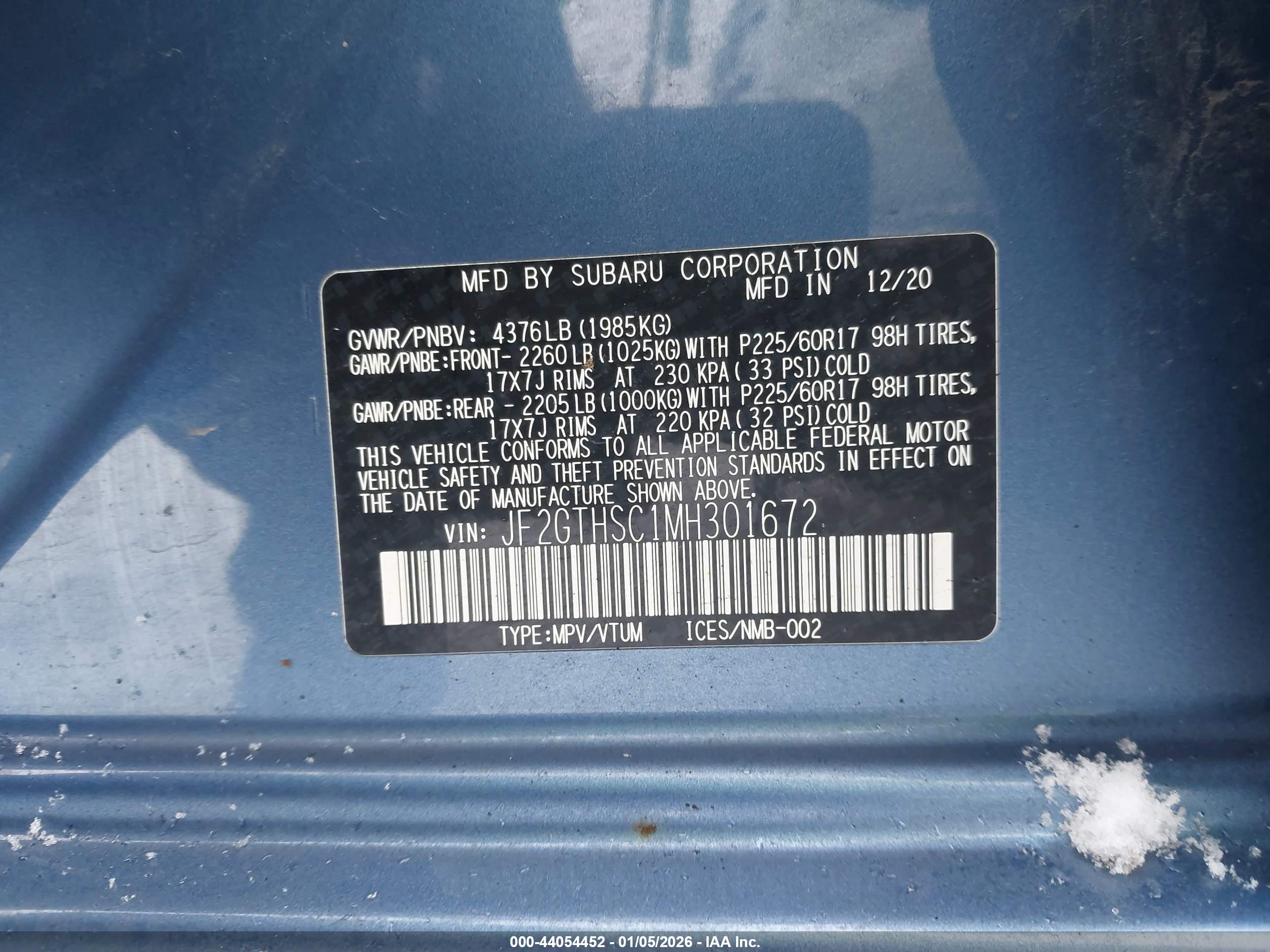 SUBARU CROSSTREK image 9