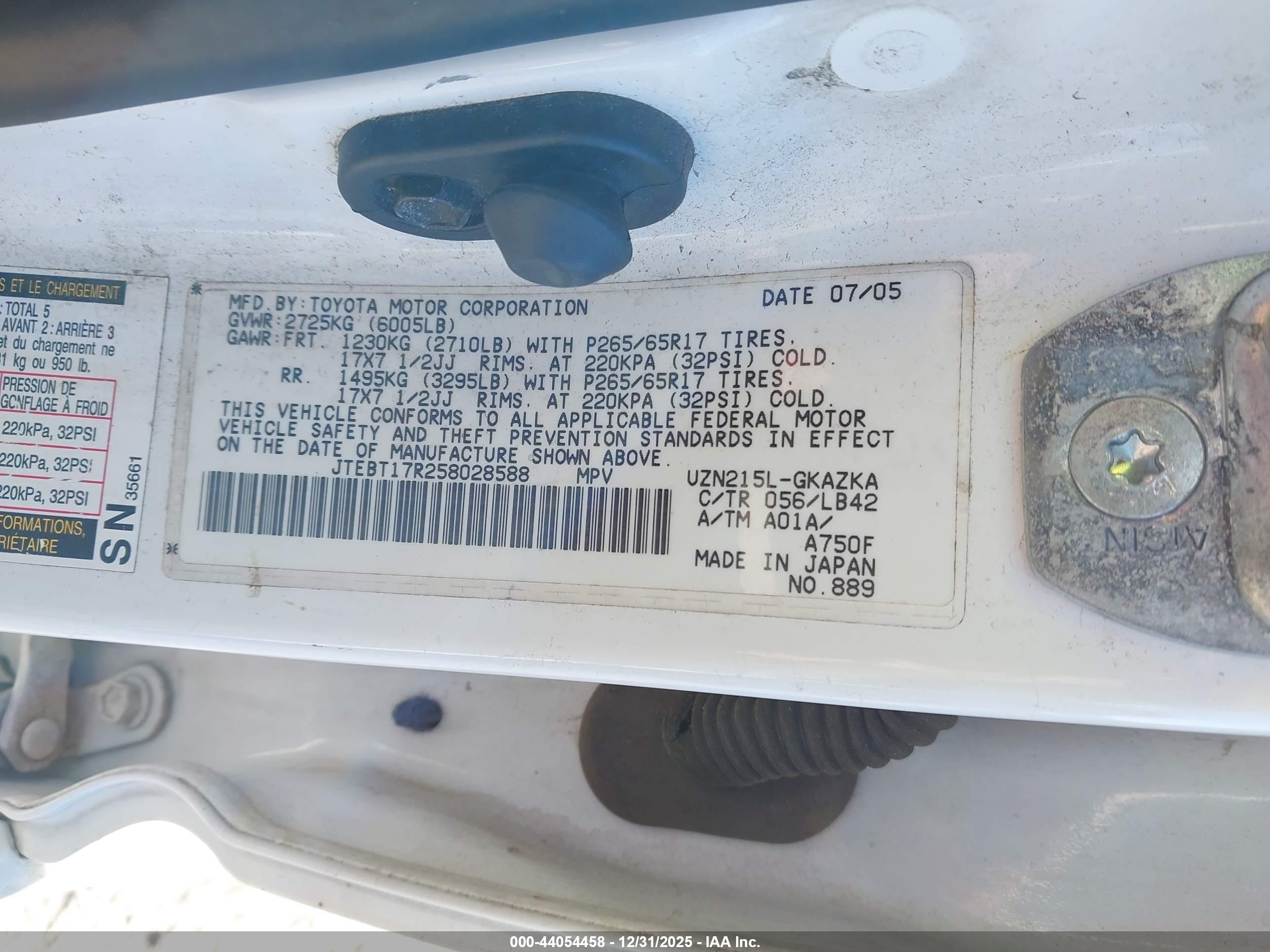TOYOTA 4RUNNER image 9