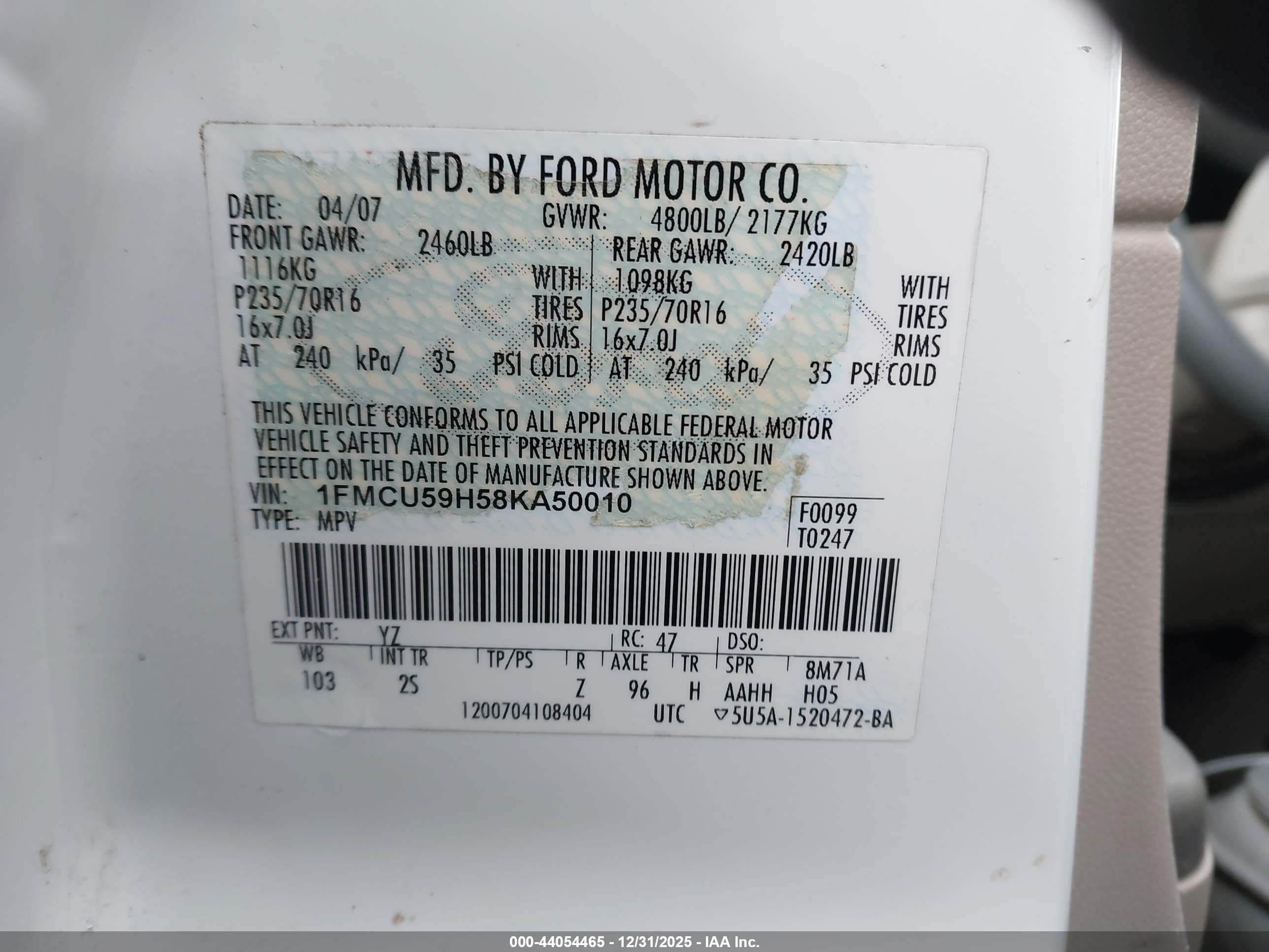 FORD ESCAPE image 9