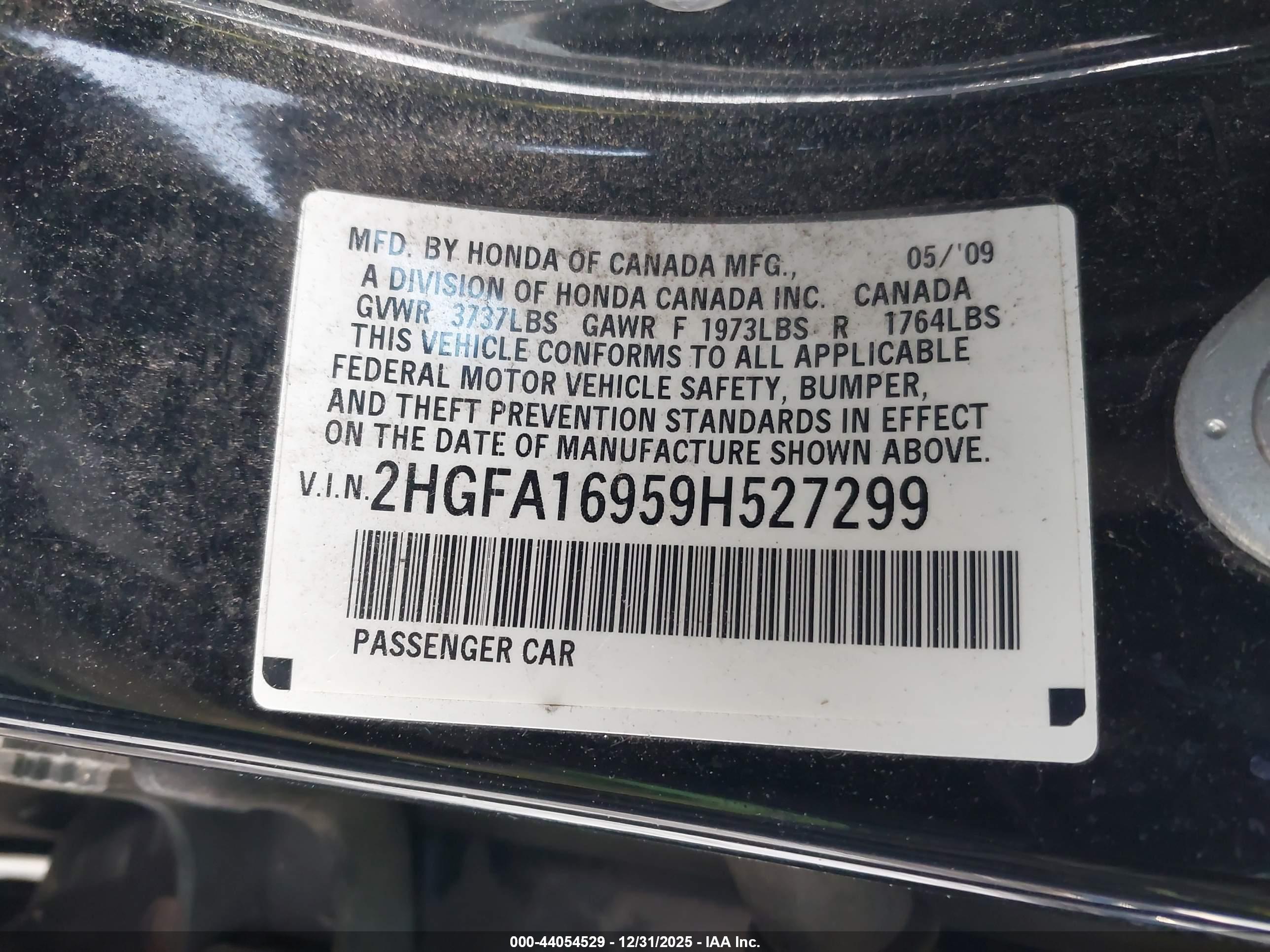 HONDA CIVIC image 9