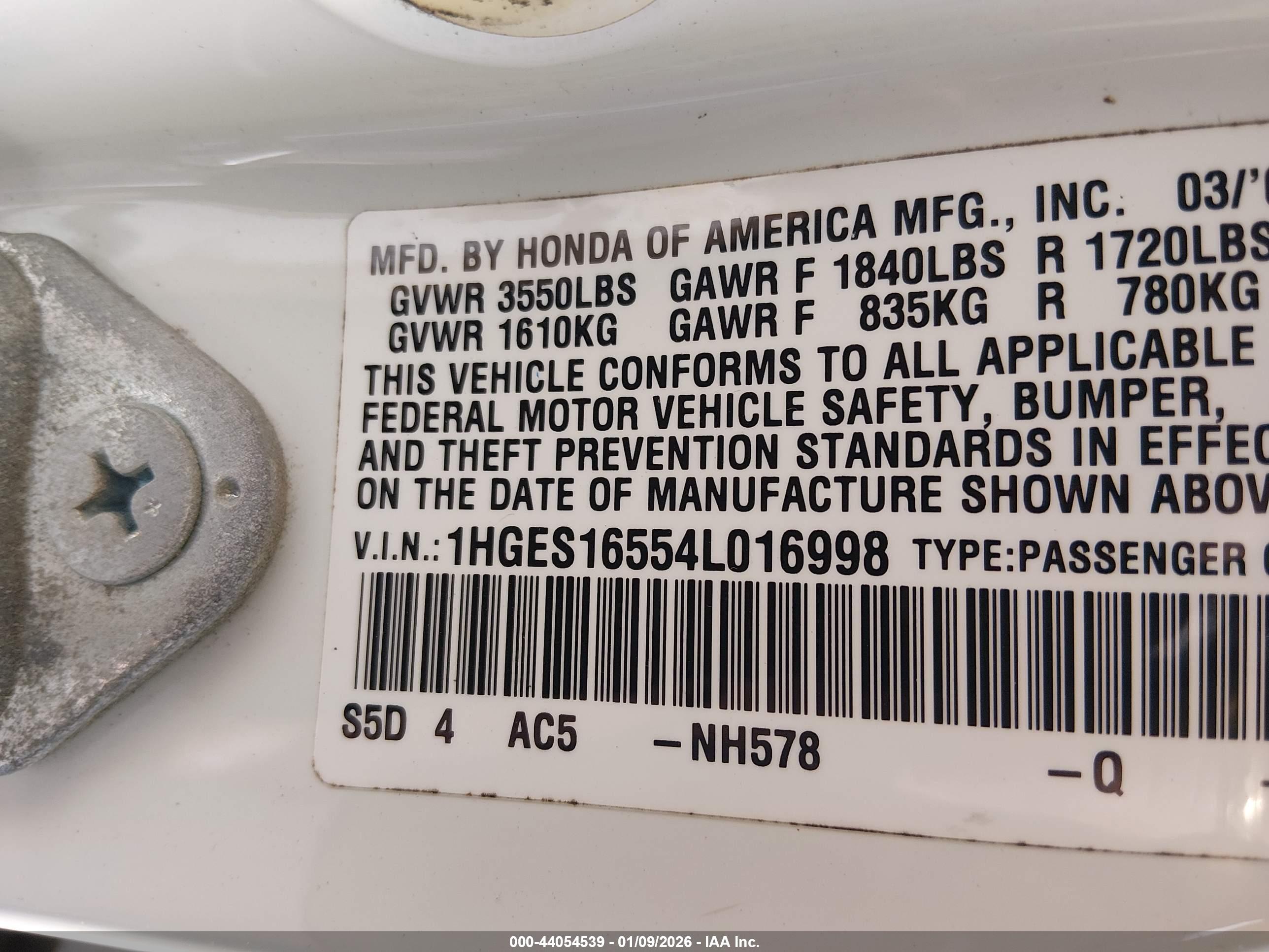 HONDA CIVIC image 9