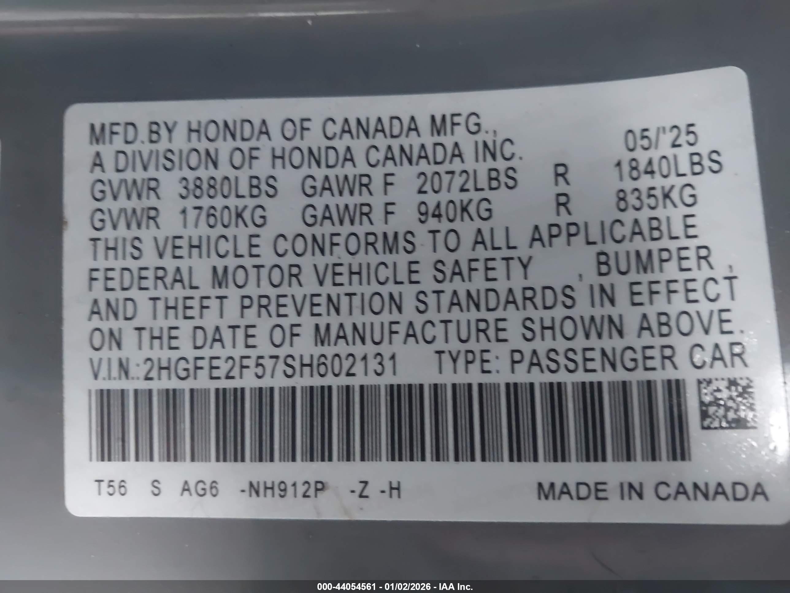 HONDA CIVIC image 9