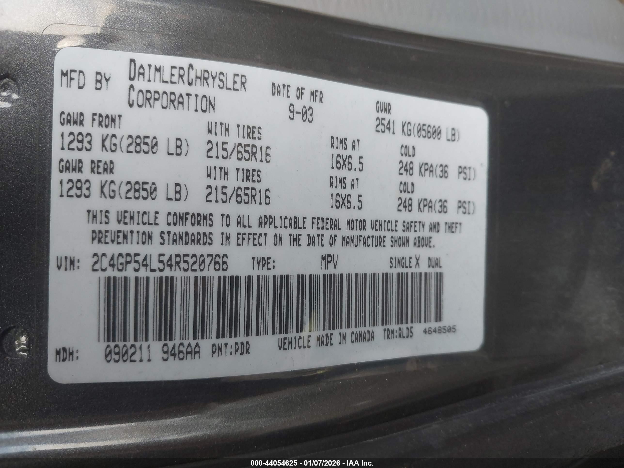 CHRYSLER TOWN image 9