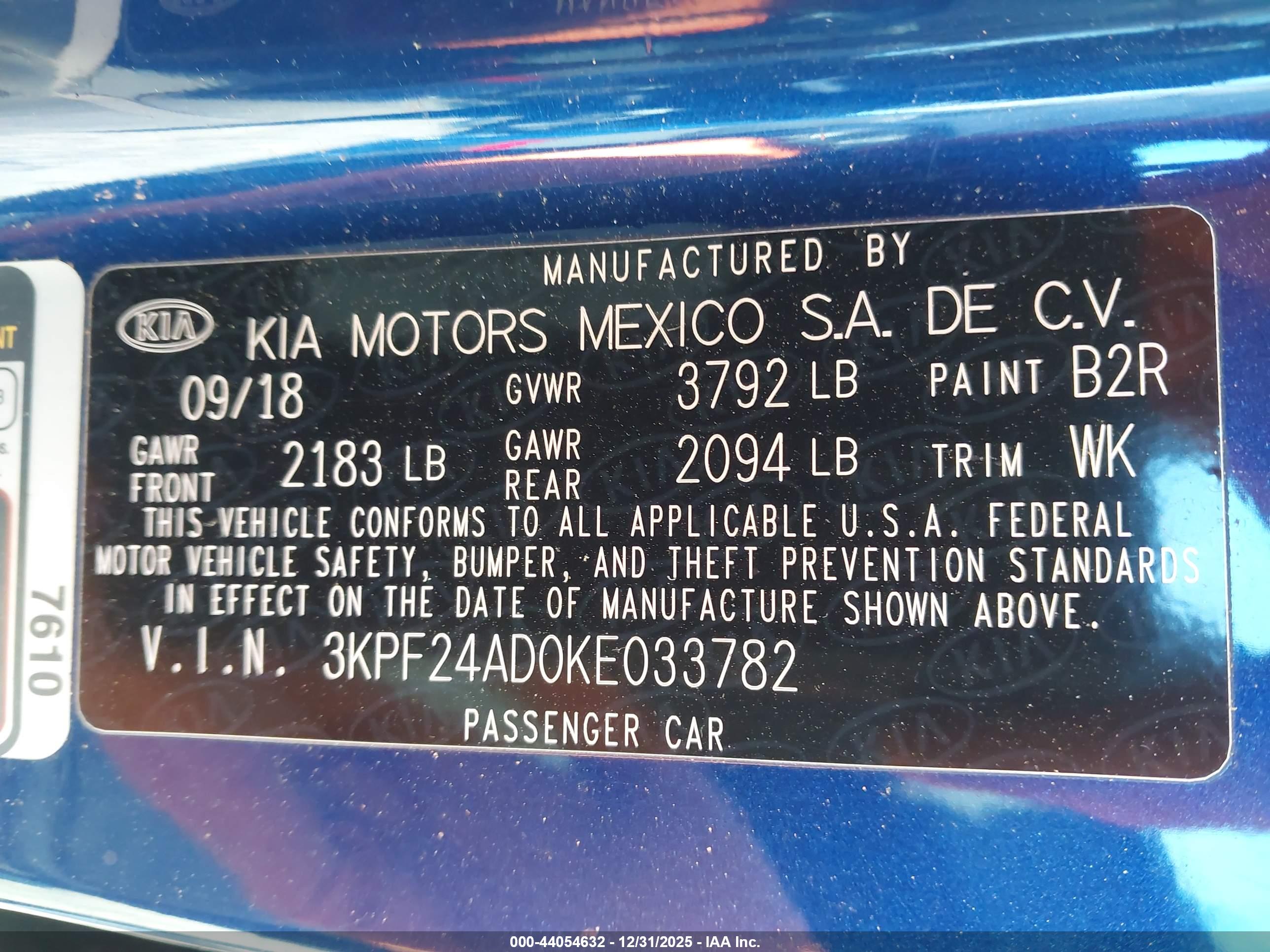 KIA FORTE image 9