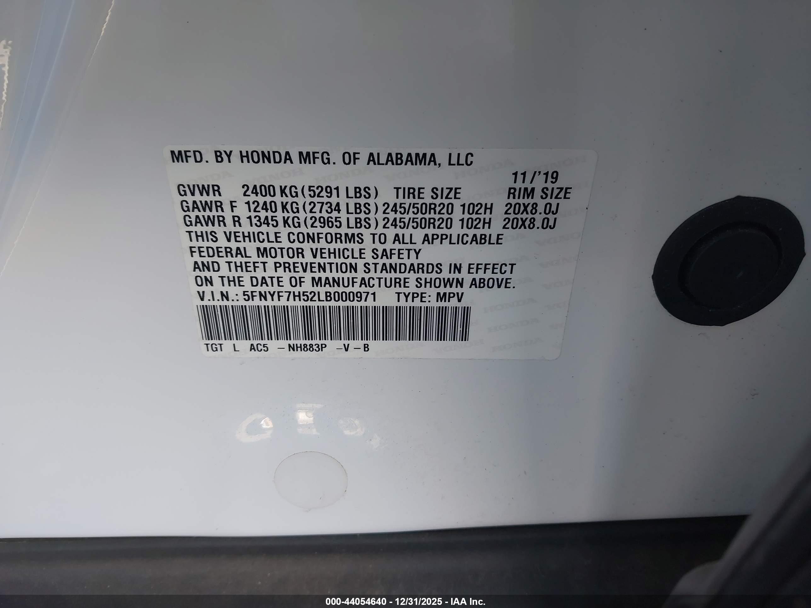 HONDA PASSPORT image 9