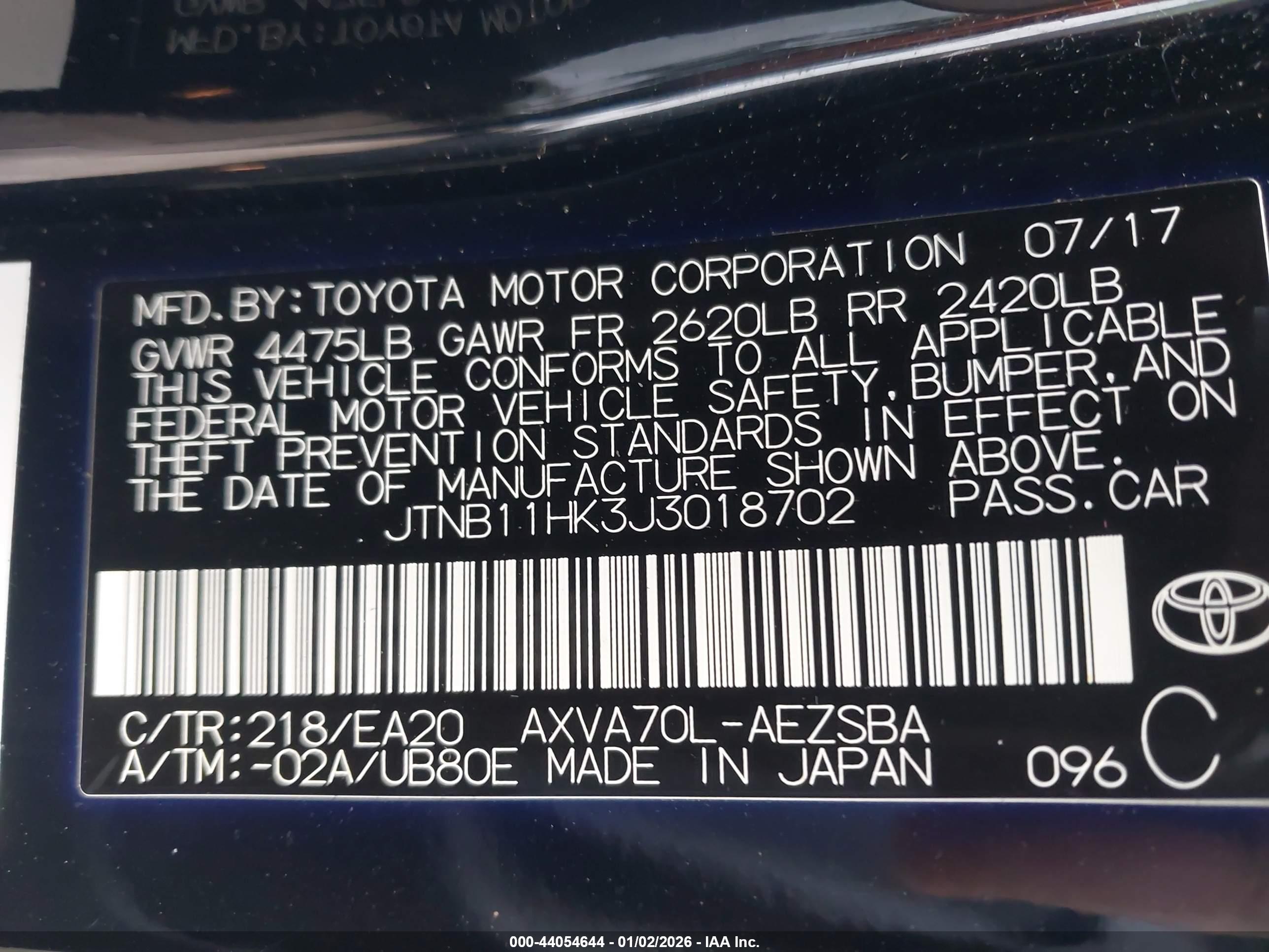 TOYOTA CAMRY image 9