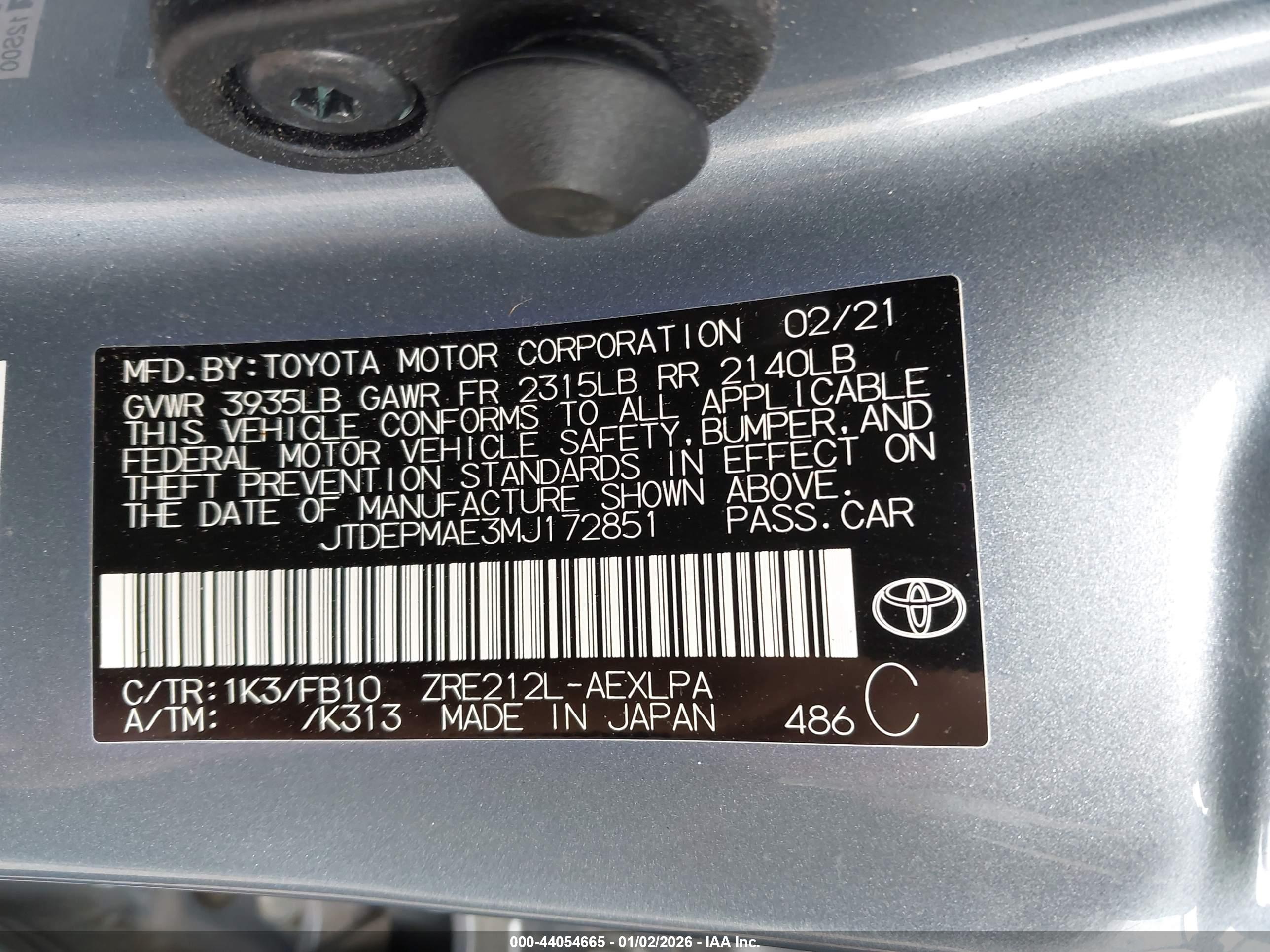 TOYOTA COROLLA image 9