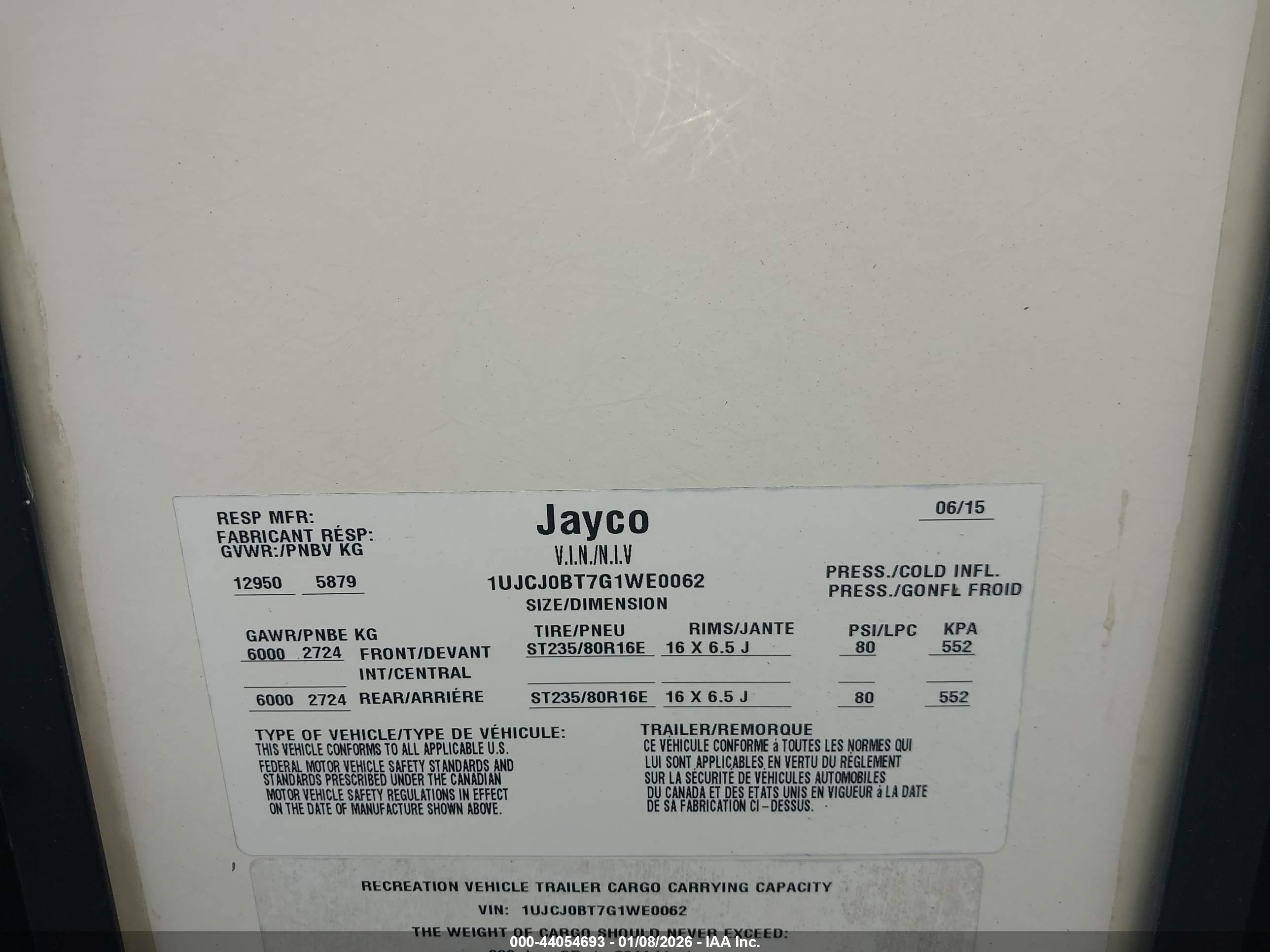 JAYCO CAMPER image 9